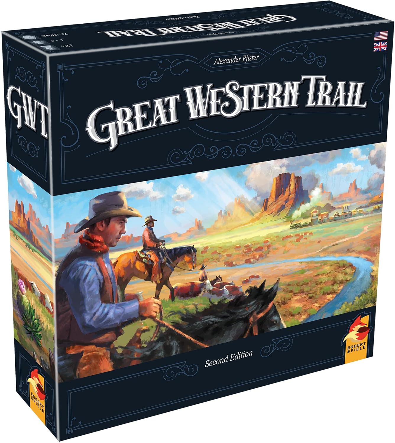 Plan B Games Great Western Trail (2nd Edition) Board Game