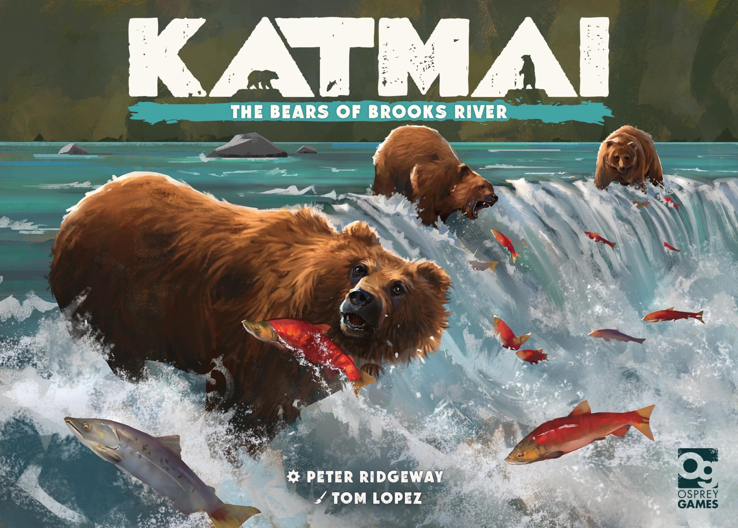 Osprey Games Katmai: The Bears of Brooks River Board Game