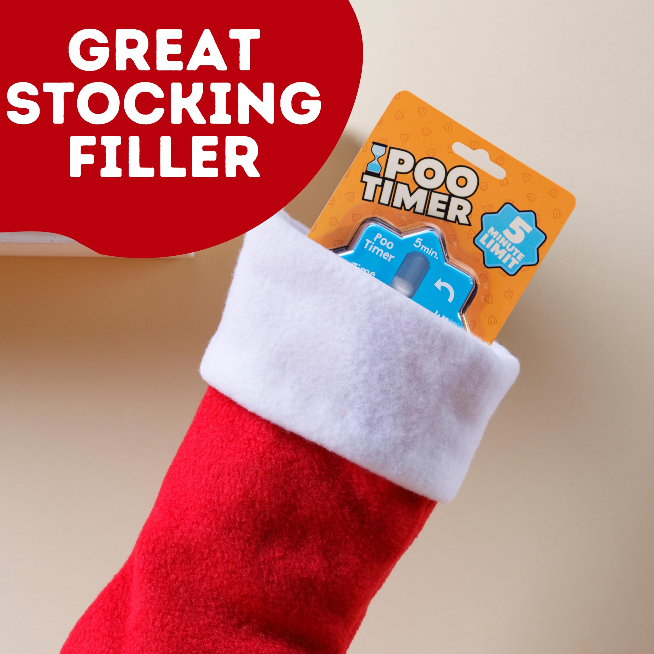 Boxer Gifts OT2054 Poo Toilet Timer - Funny Novelty Gift for Men, 3 Years and Up 10