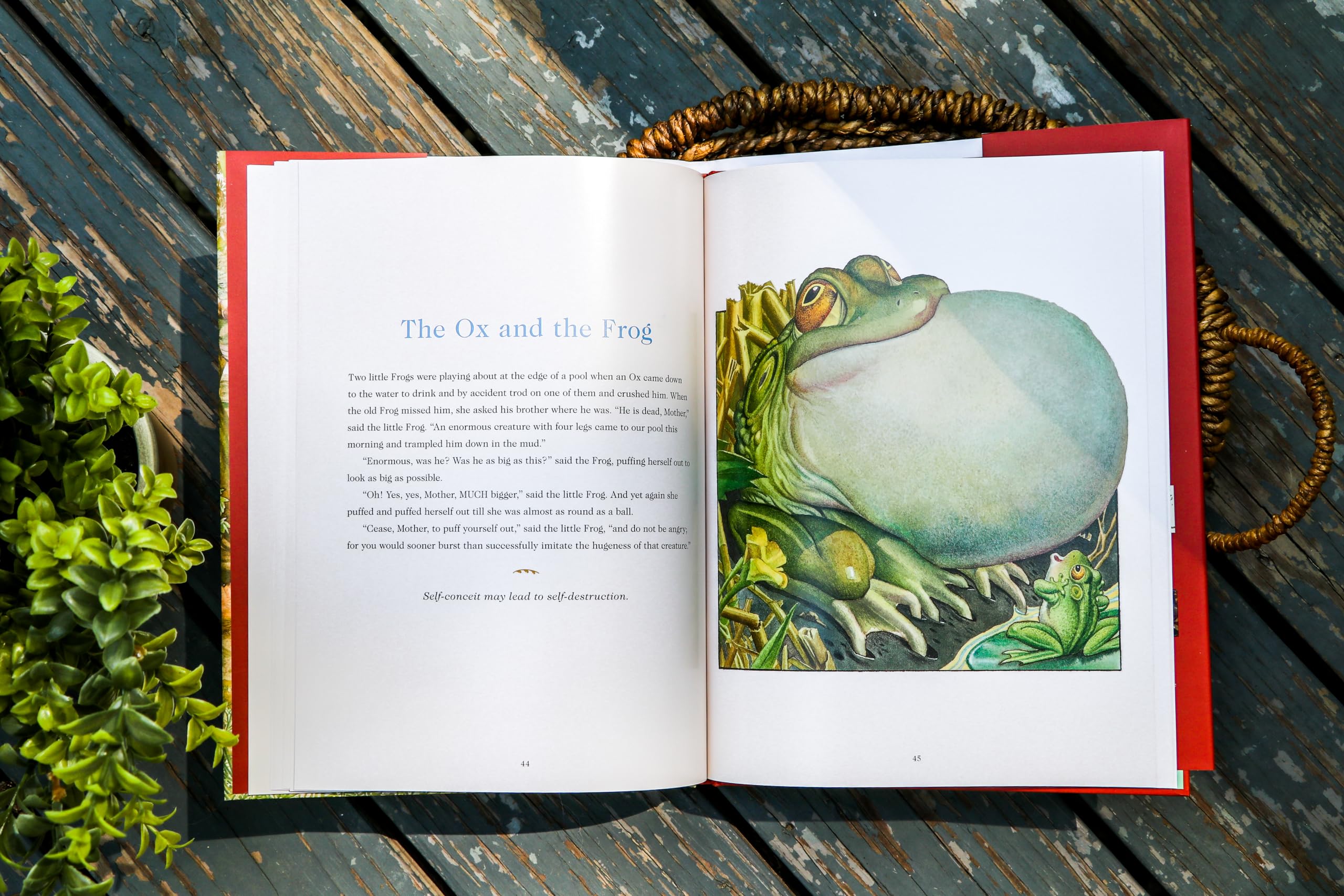 Applesauce Press Aesop's Fables - Illustrated Hardcover Picture Book for Ages 4+ | 64 Pages 4