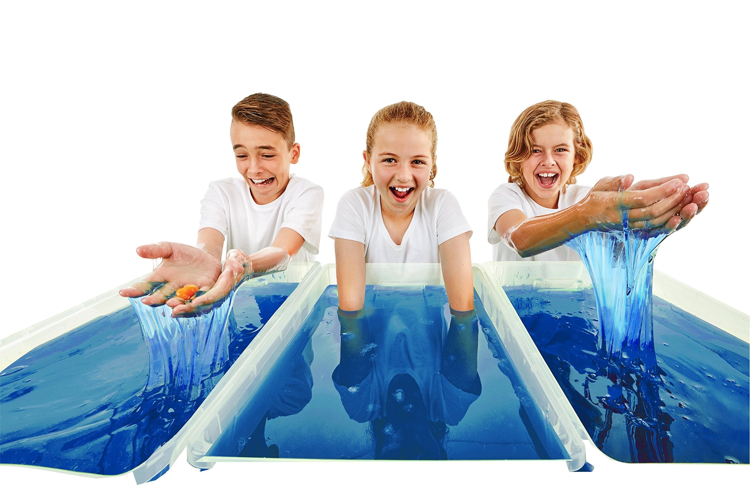 ZIMPLI Eco Slime Baff Blue - 1 Bath or 4 Play Uses, Magically Turns Water into Slime 5
