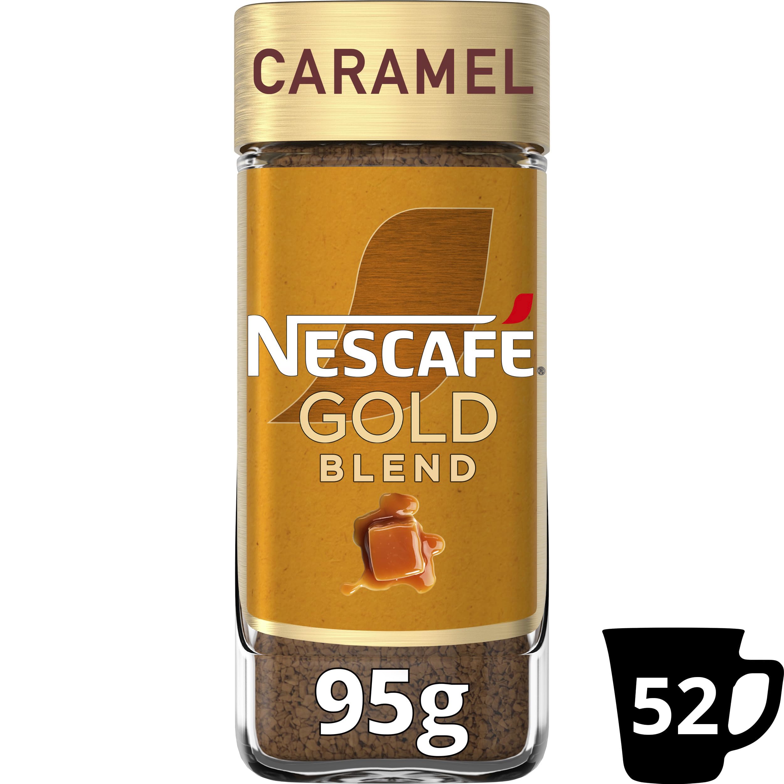 NESCAFÉ Gold Caramel Flavoured Instant Coffee | 95g Jar