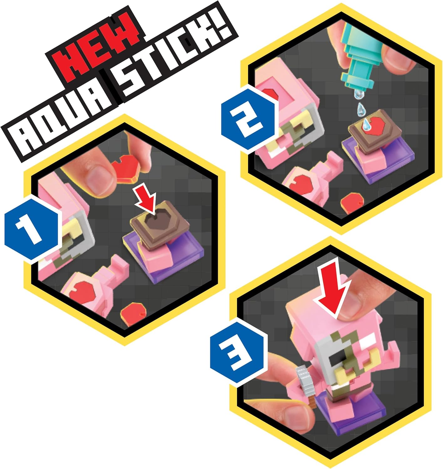 Treasure X Minecraft Nether Portal Mine and Craft Playset - Ages 5+ 10