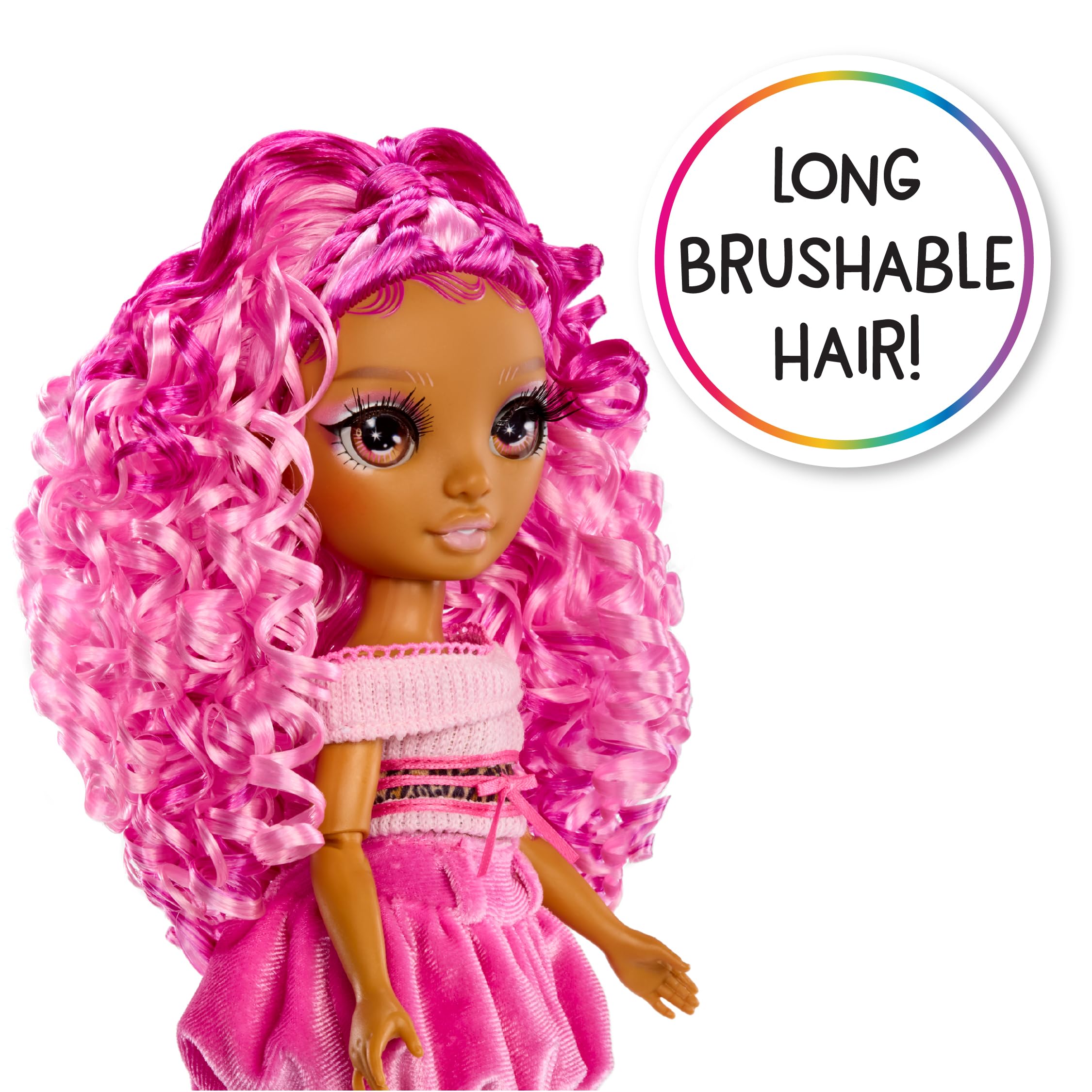 Rainbow High Leilani Sparkle & Shine Fashion Doll with Magic Bubbles in Legs 5