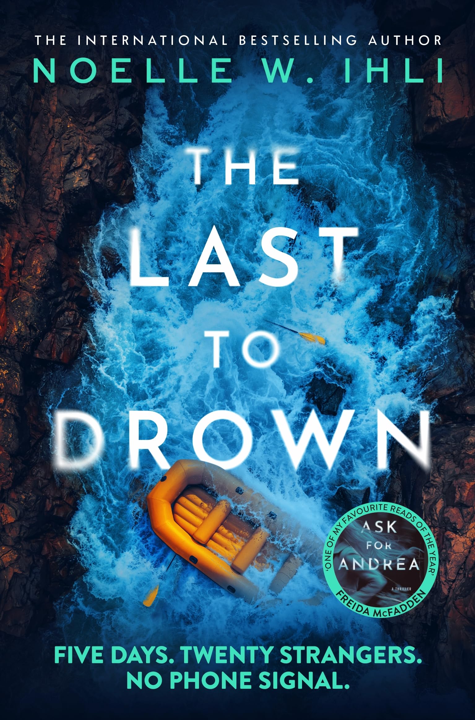 Pan The Last to Drown by Noelle W. Ihli | Psychological Thriller Paperback