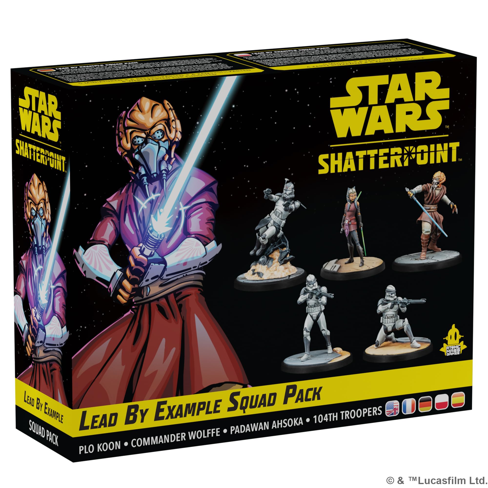 Atomic Mass Games Star Wars Shatterpoint: Mit gutem Beispiel vorangehen Squad Pack