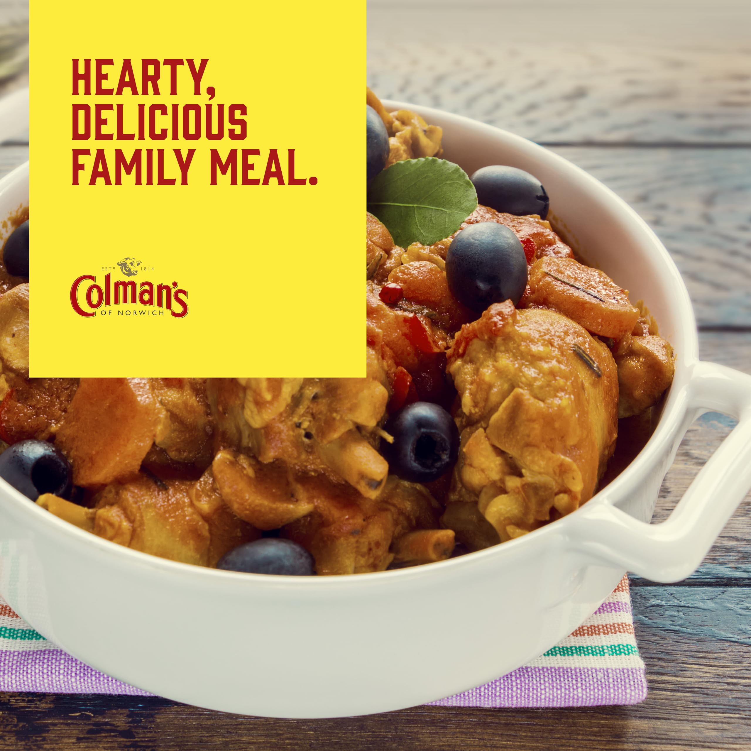 Colman's Chicken Casserole Seasoning Mix, 40g - Poultry Seasoning with Herbs & Onions