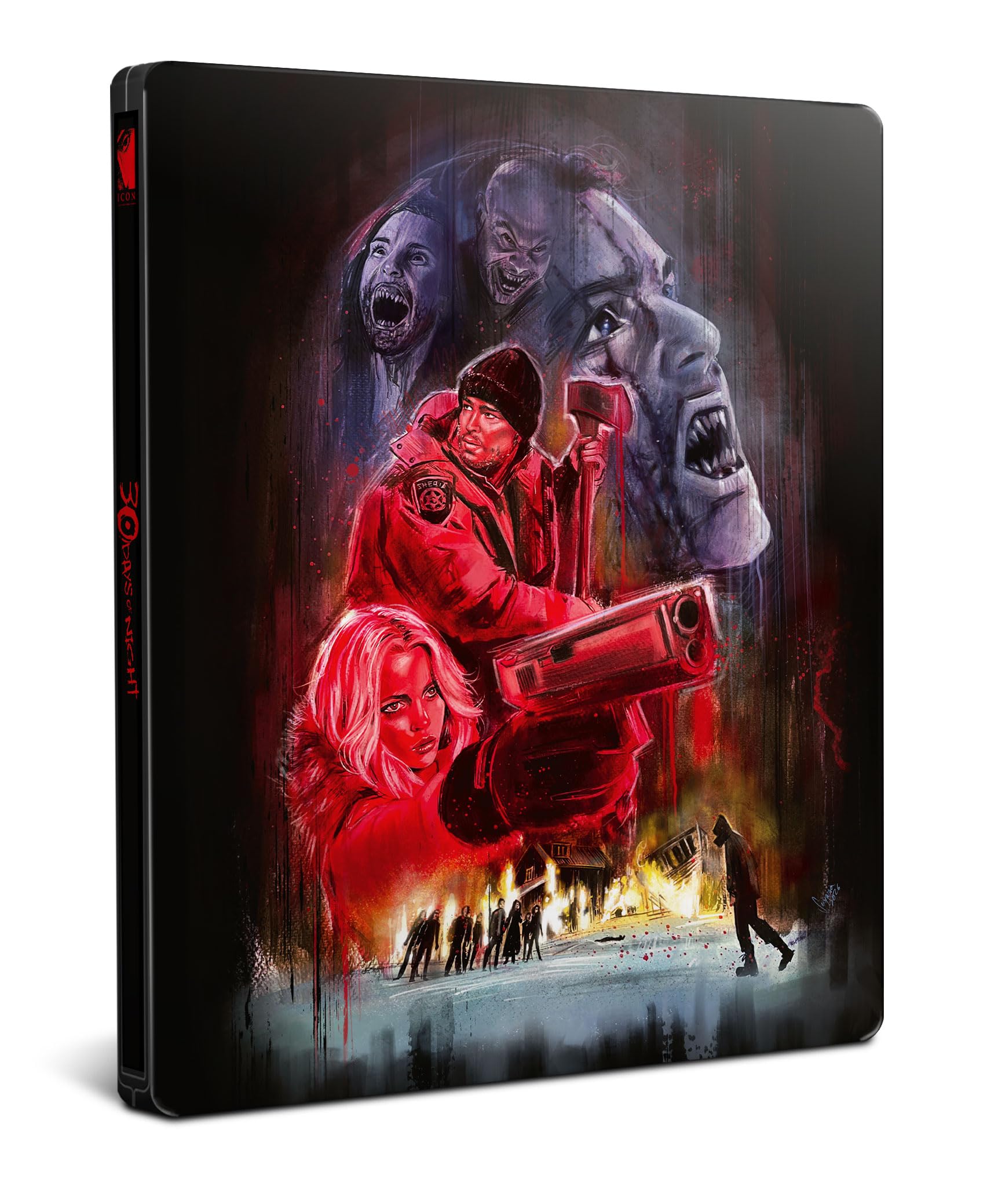 30 Days of Night [4K Ultra HD & Blu-Ray] Limited Edition Steelbook [Region 3