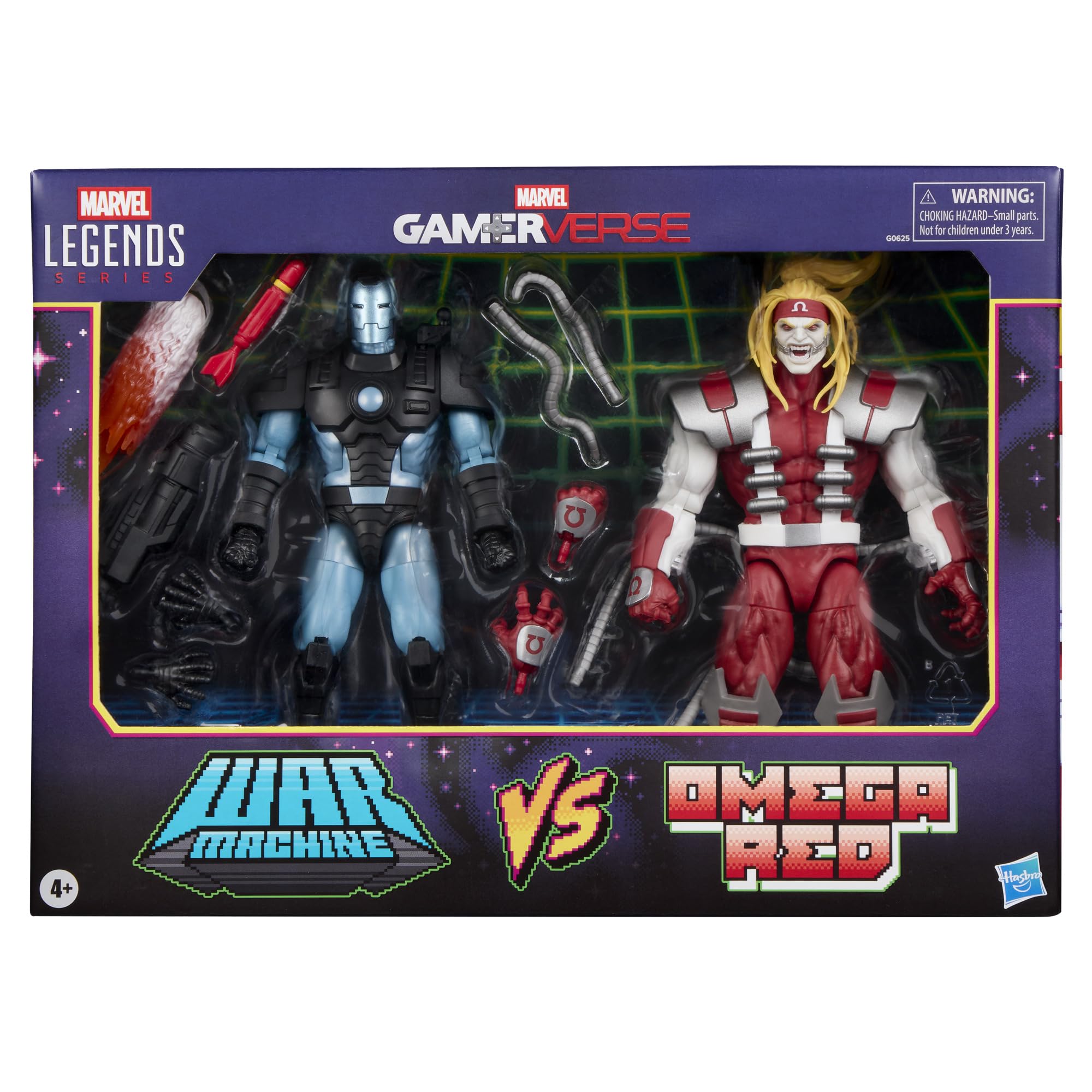 Marvel Legends Gamerverse War Machine vs Omega Red 2-Pack Action Figures 4