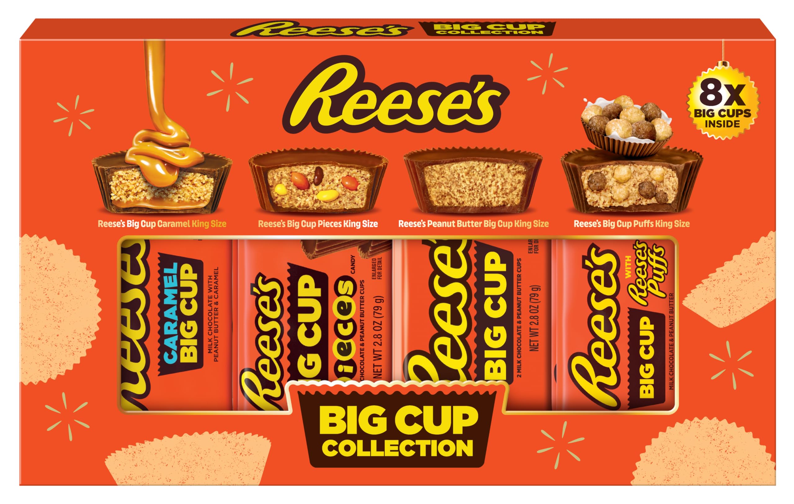 Reese's - Peanut Butter Big Cup King Size Selection Box 305g
