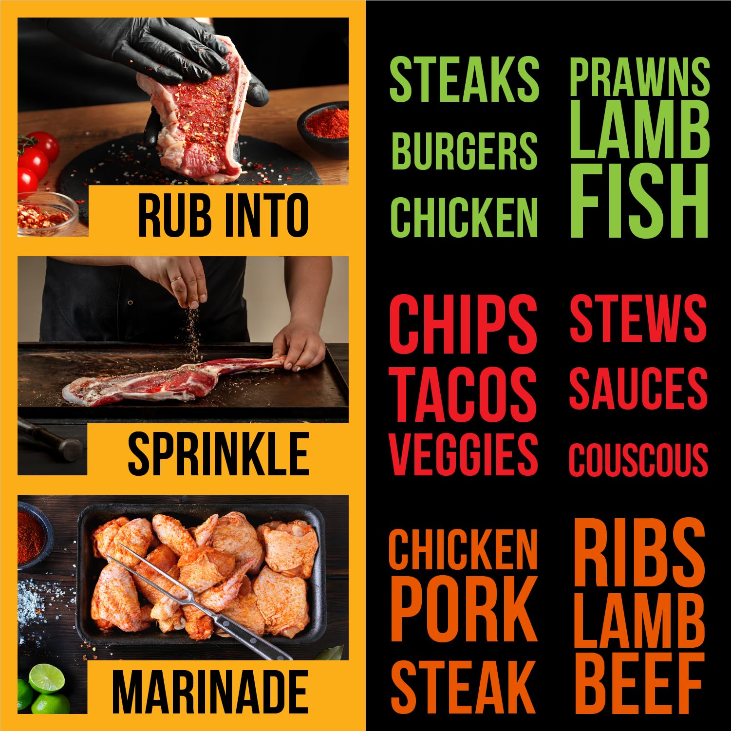 SPICE "N" TICE - The Ultimate Spice, Seasoning & Marinade BBQ Rub Grill Gift Set 9