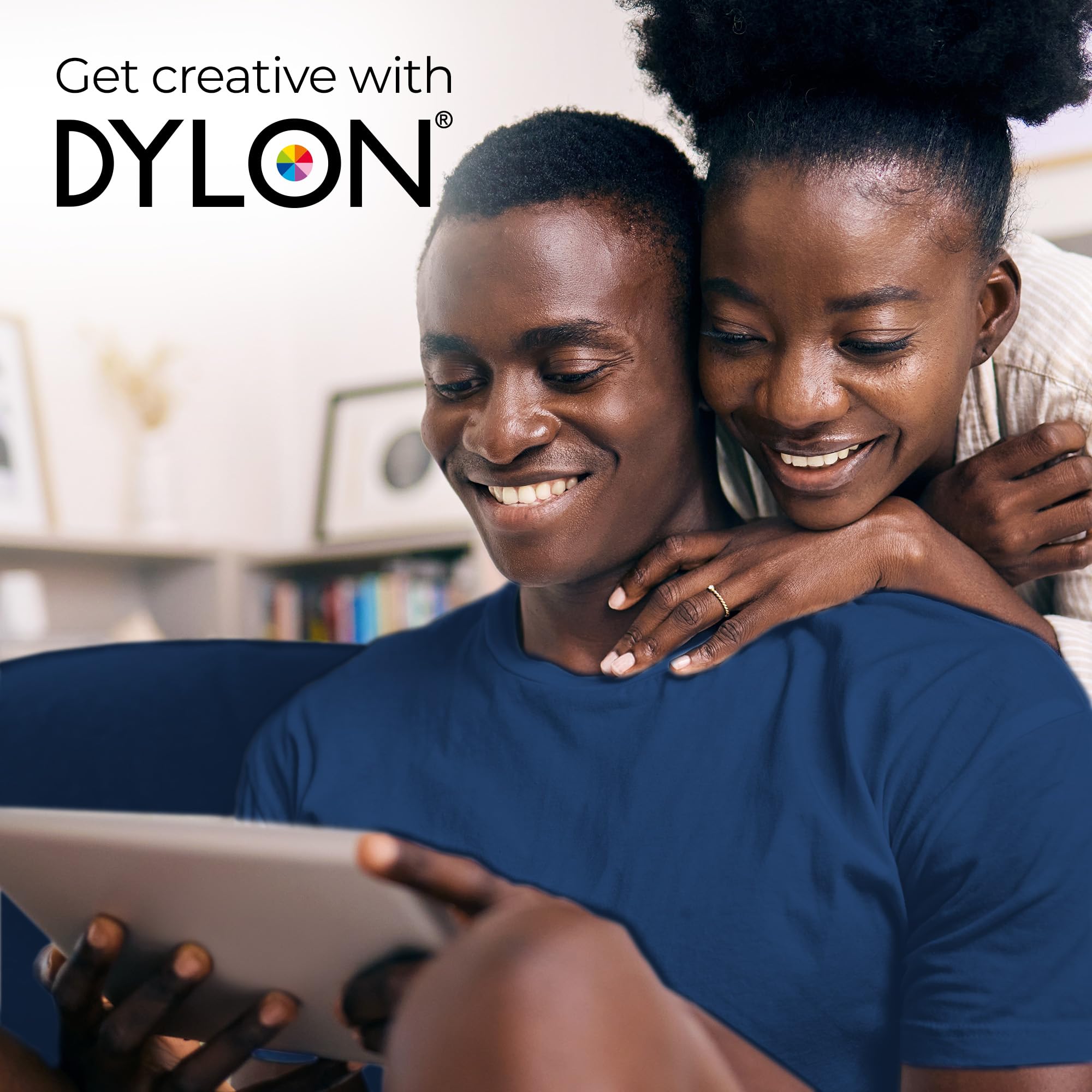 Dylon Washing Machine Fabric Dye Pod for Clothes & Soft Furnishings - Jeans Blue | 350g 8