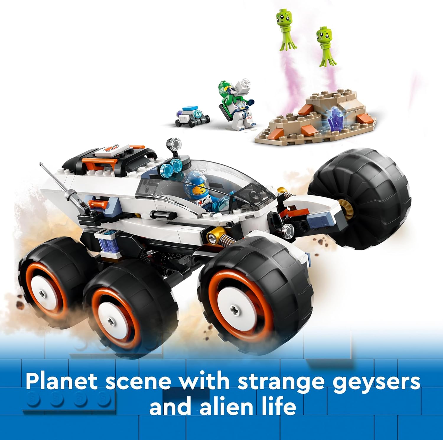 LEGO City Space Explorer Rover and Alien Life Building Set - 311-Piece Playset for Ages 6+ 6