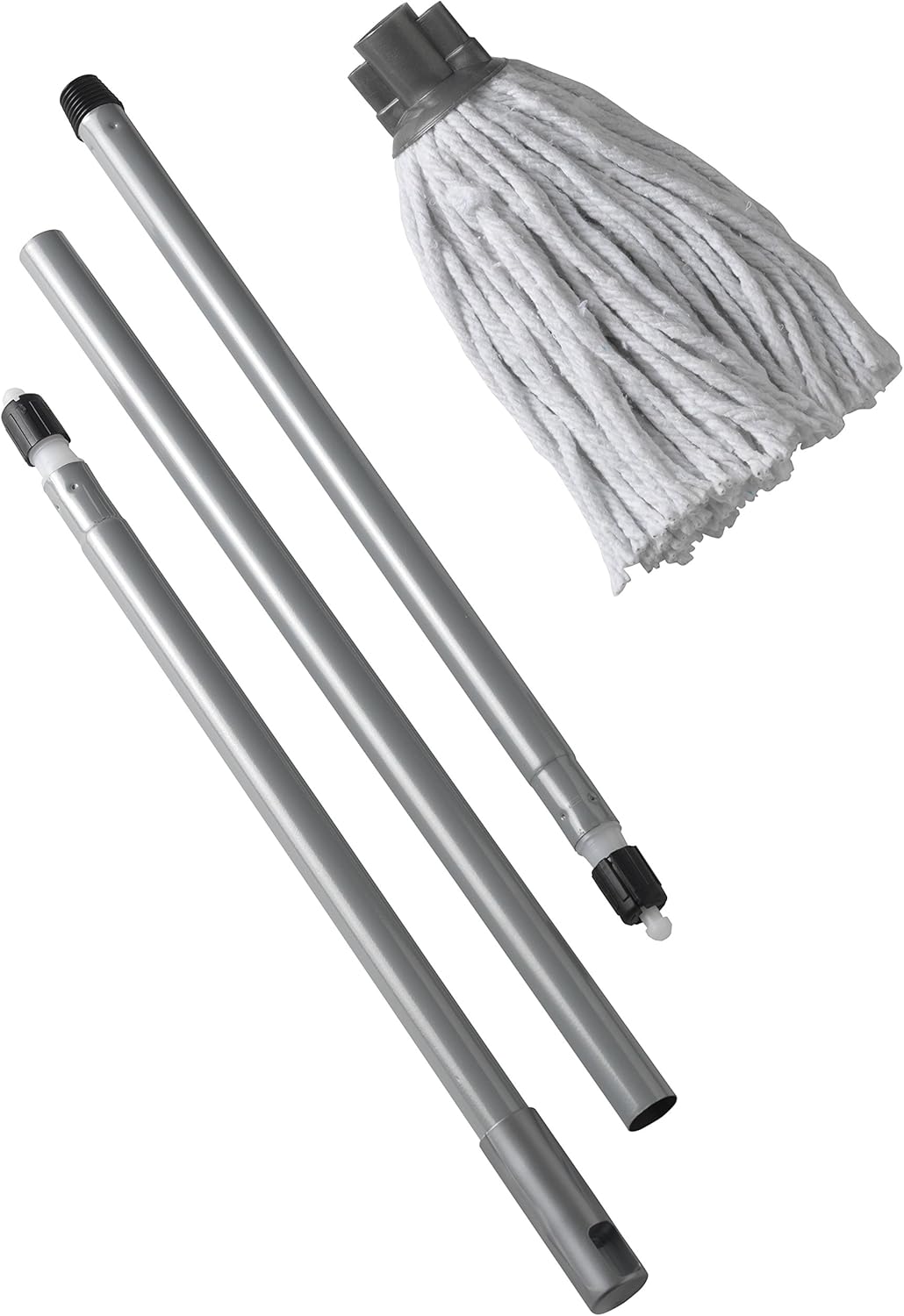 Addis - Cotton Mop with 3-Piece Handle for Home & Commercial Use