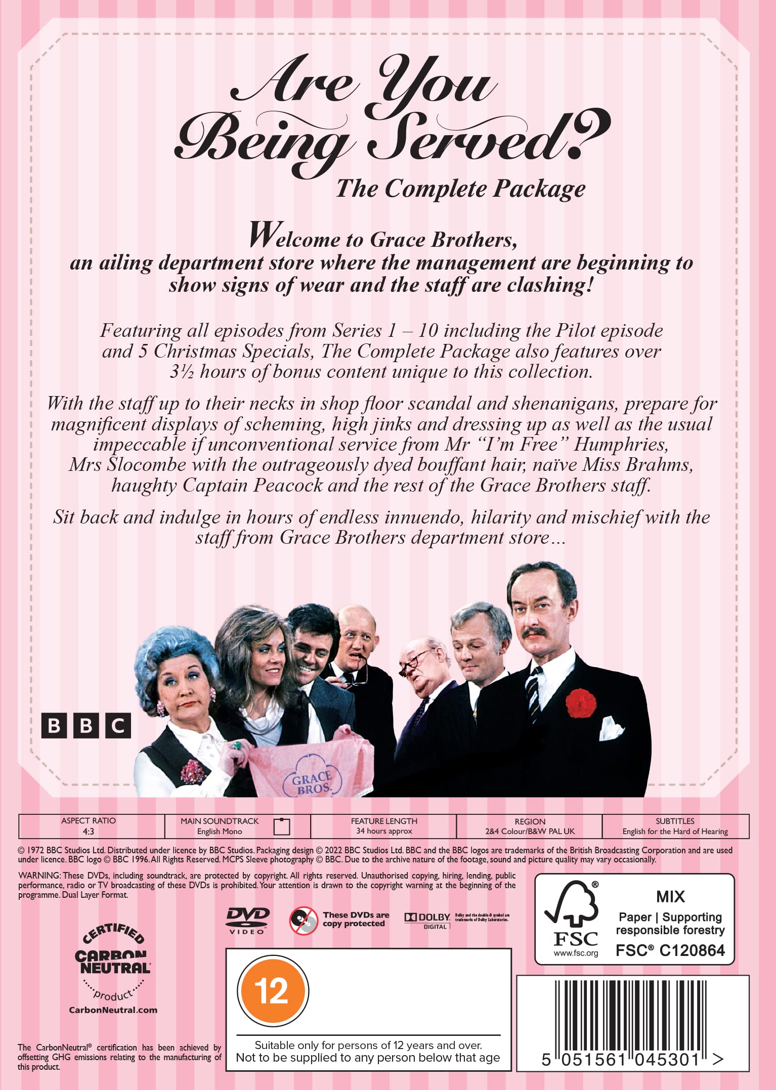 Are You Being Served? The Complete Package [DVD]