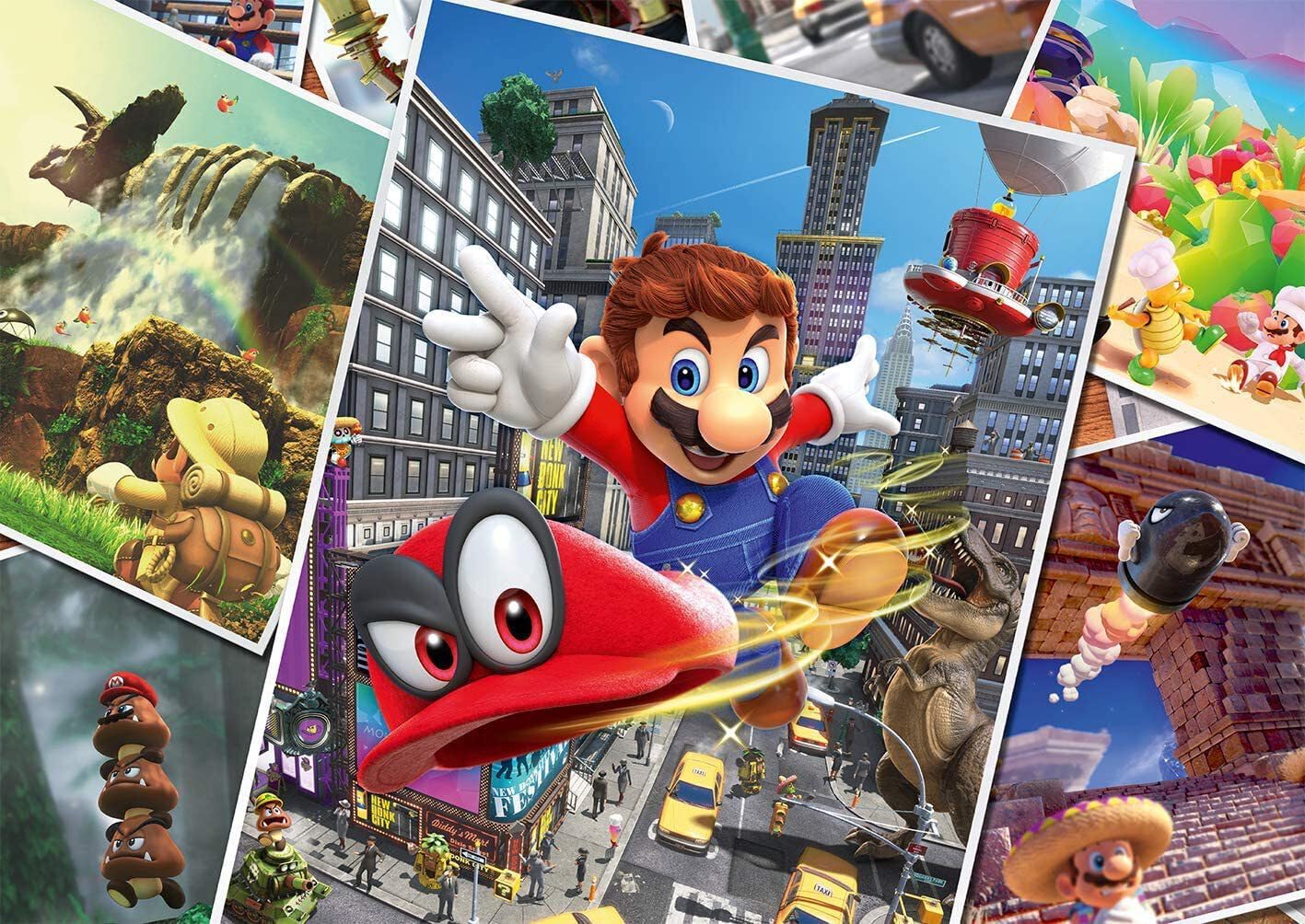 Winning Moves Super Mario Odyssey 500 Piece Jigsaw Puzzle Game | Ages 8+ 2