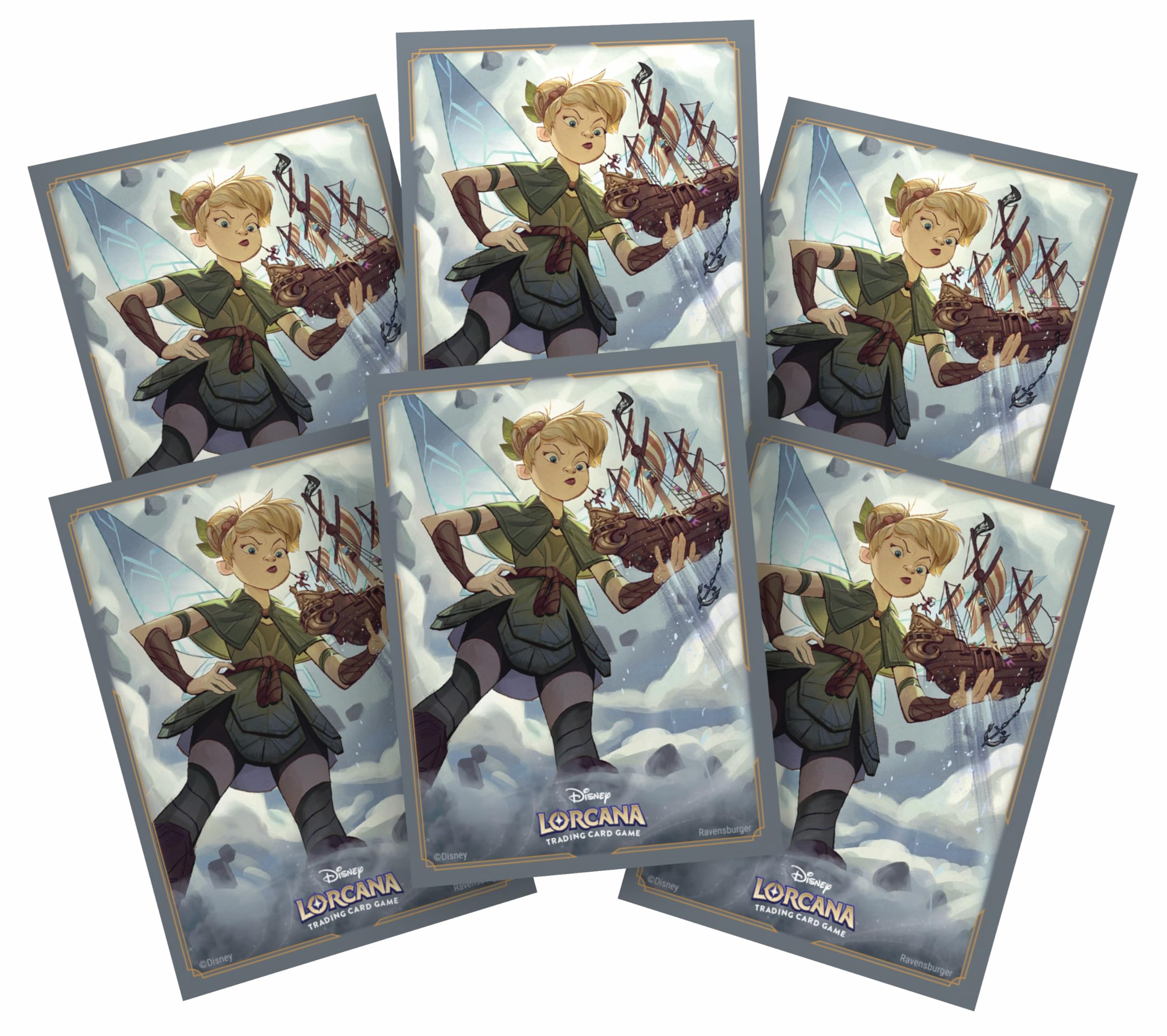 Ravensburger Disney Lorcana Tinkerbell Card Sleeves - 65 Pack