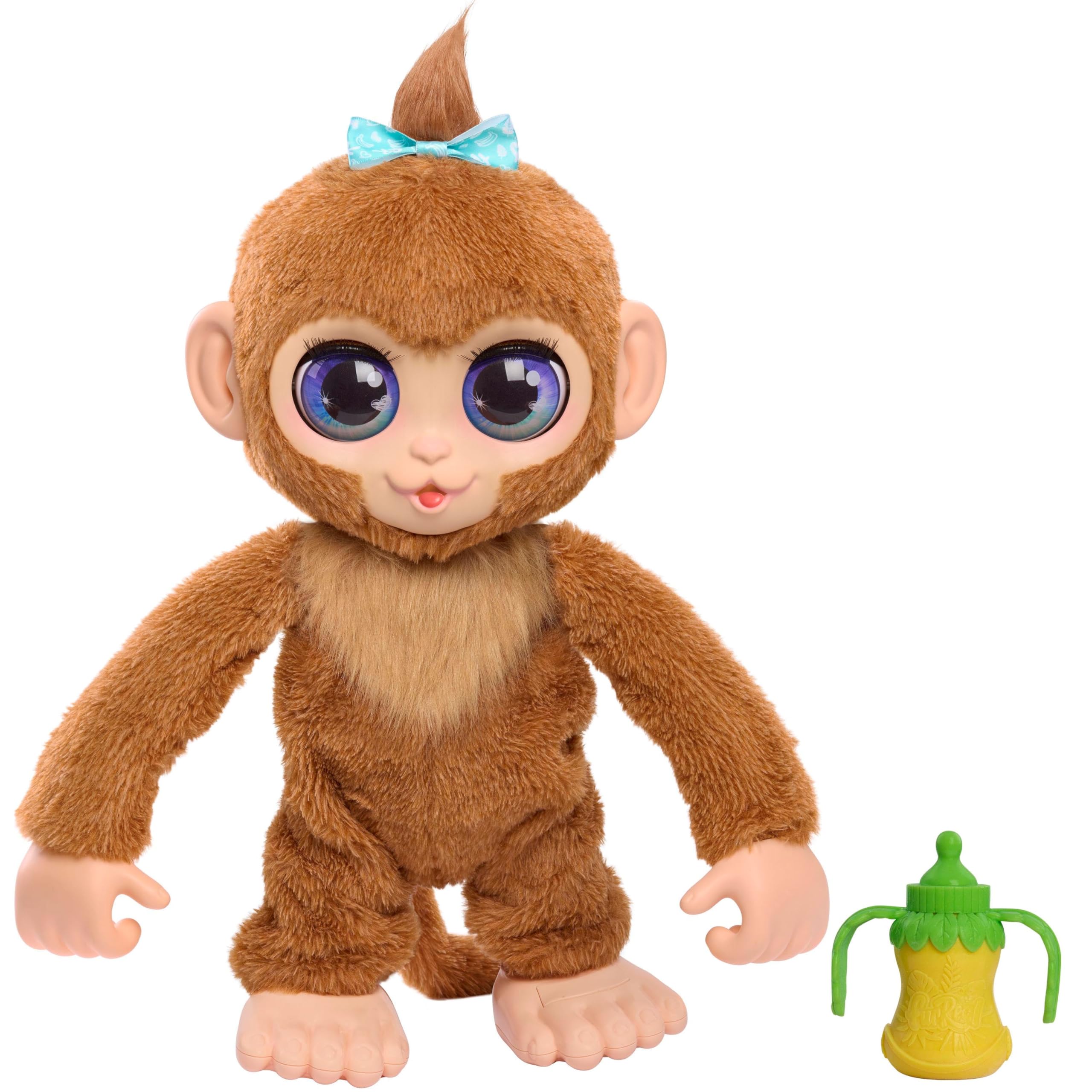 Just Play FurReal Peanut the Playful Monkey - Interactive Plush Toy for Ages 4+
