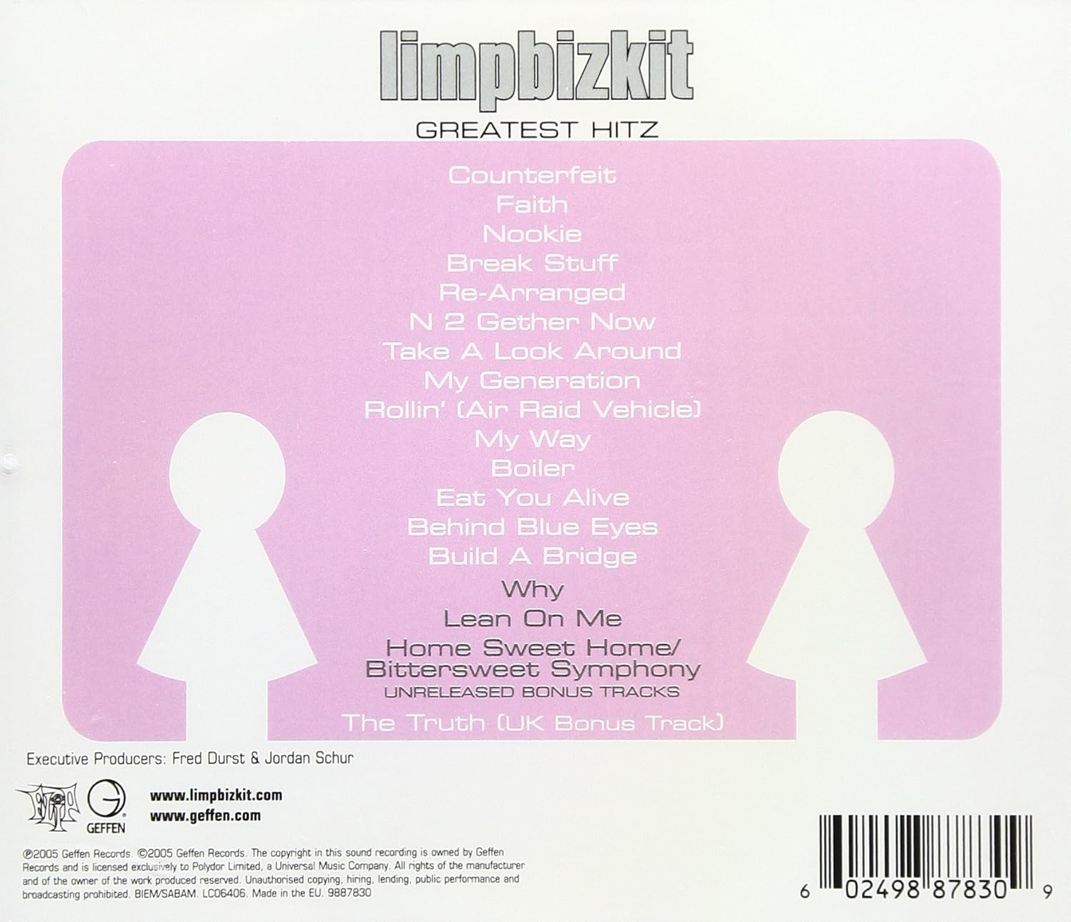Limp Bizkit - Greatest Hitz - Audio CD