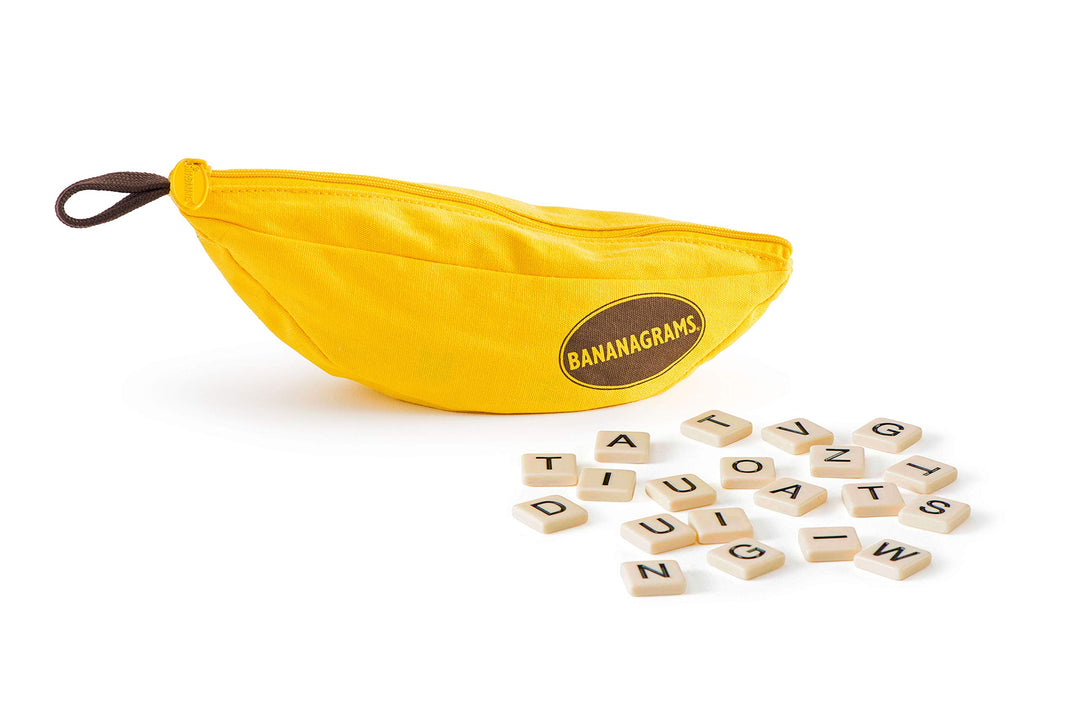 BANANAGRAMS Bananagrams Word Game for 2-6 Players, Ages 7+