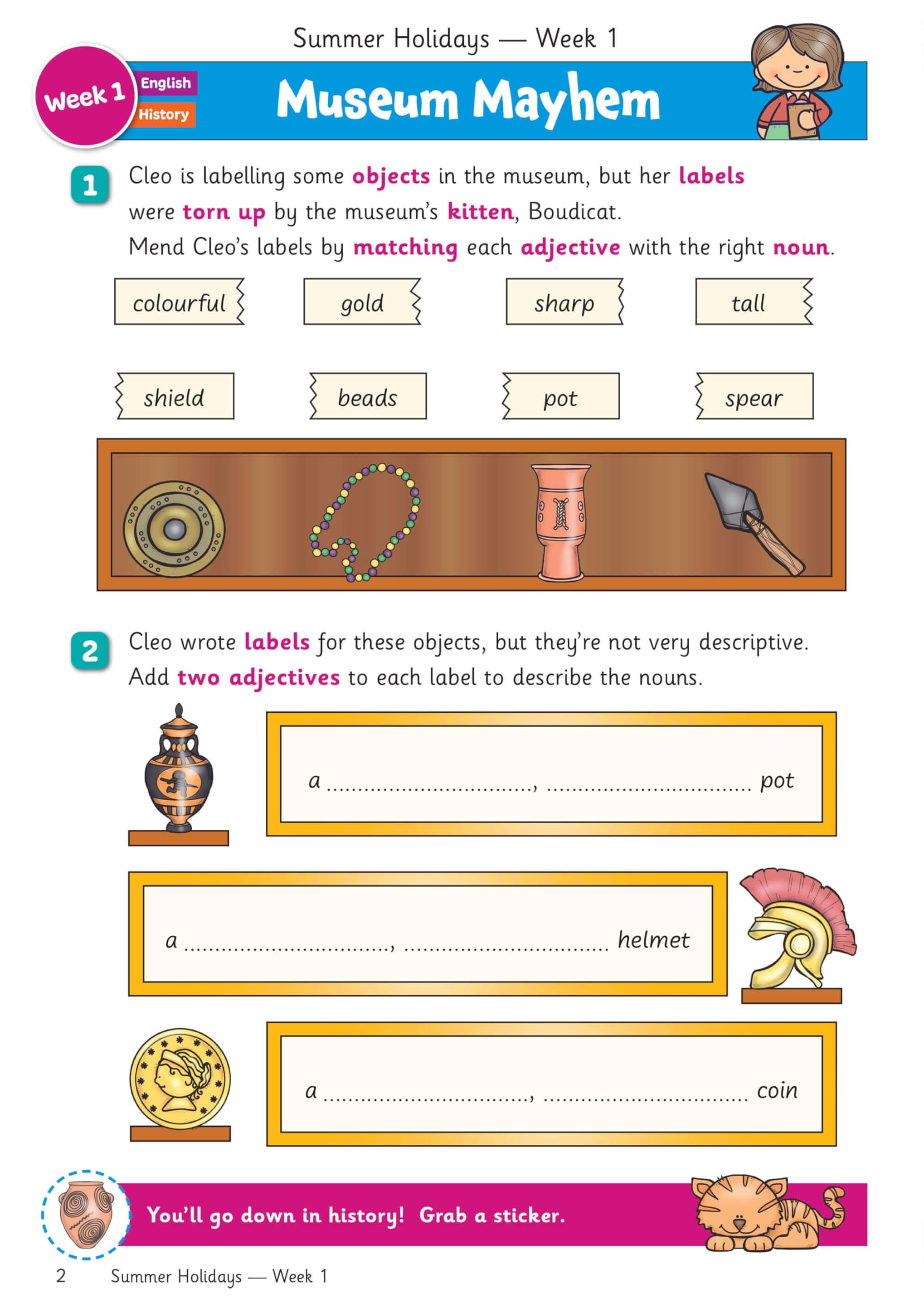 CGP Summer Holidays Activity Workbook - Year 2 to Year 3 Transition | Paperback | English
