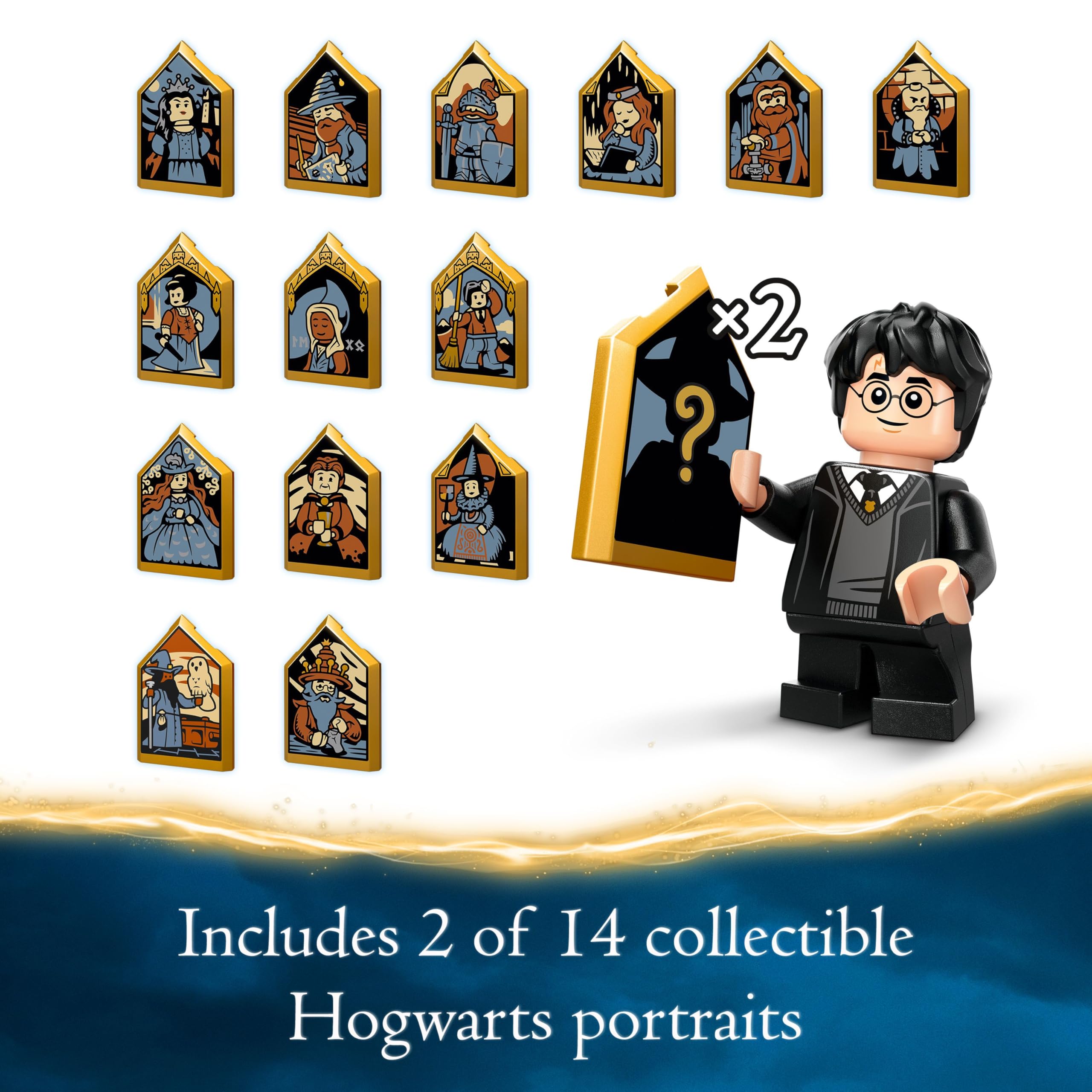LEGO Harry Potter 76428 Hagrid’s Hut: An Unexpected Visit – Buildable Playset with 5 Minifigures, Dragon & Dog, Ages 8+ 4