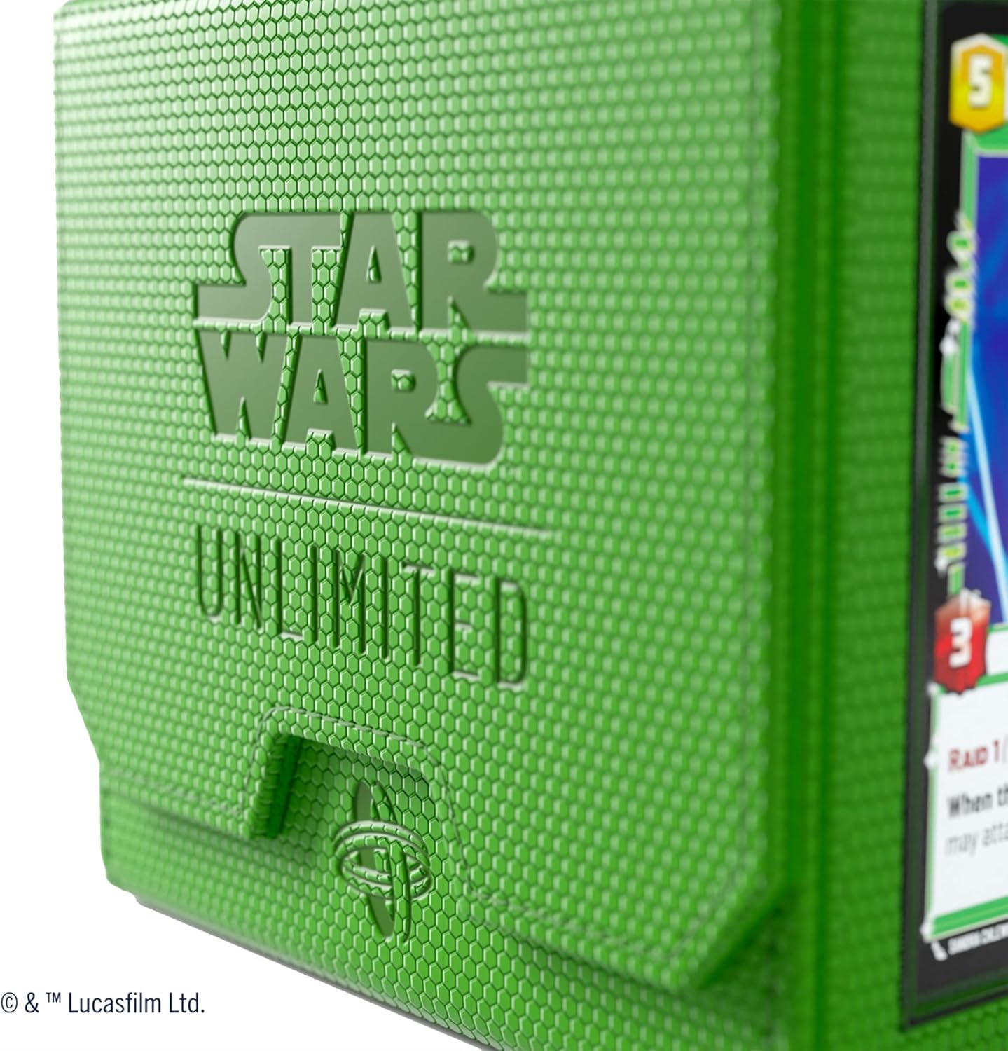 Gamegenic Star Wars Unlimited Deck Pod - Green Card Game Accessory 5