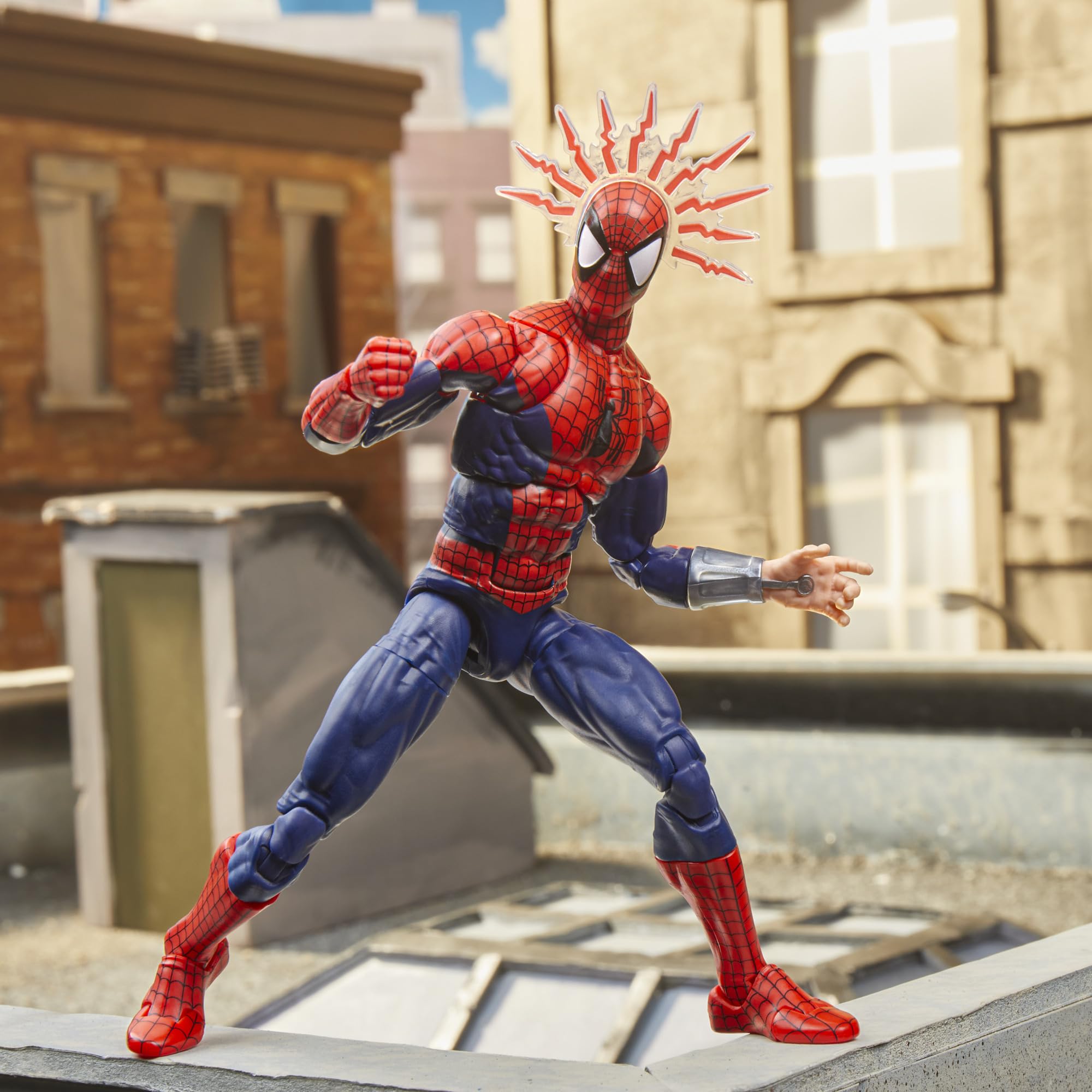 Marvel Legends Maximum Series Spider-Man Action Figure - 6-Inch Collectible with 35 Points of Articulation 8