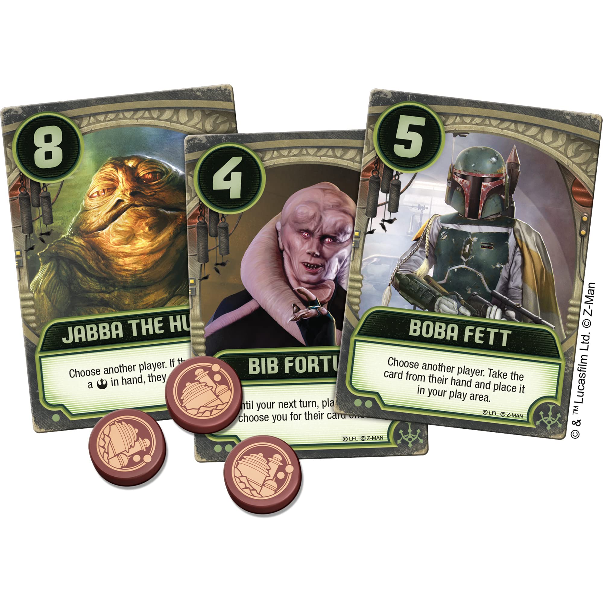 Z-Man Games Star Wars: Jabba's Palace - A Love Letter Game Card Game 3