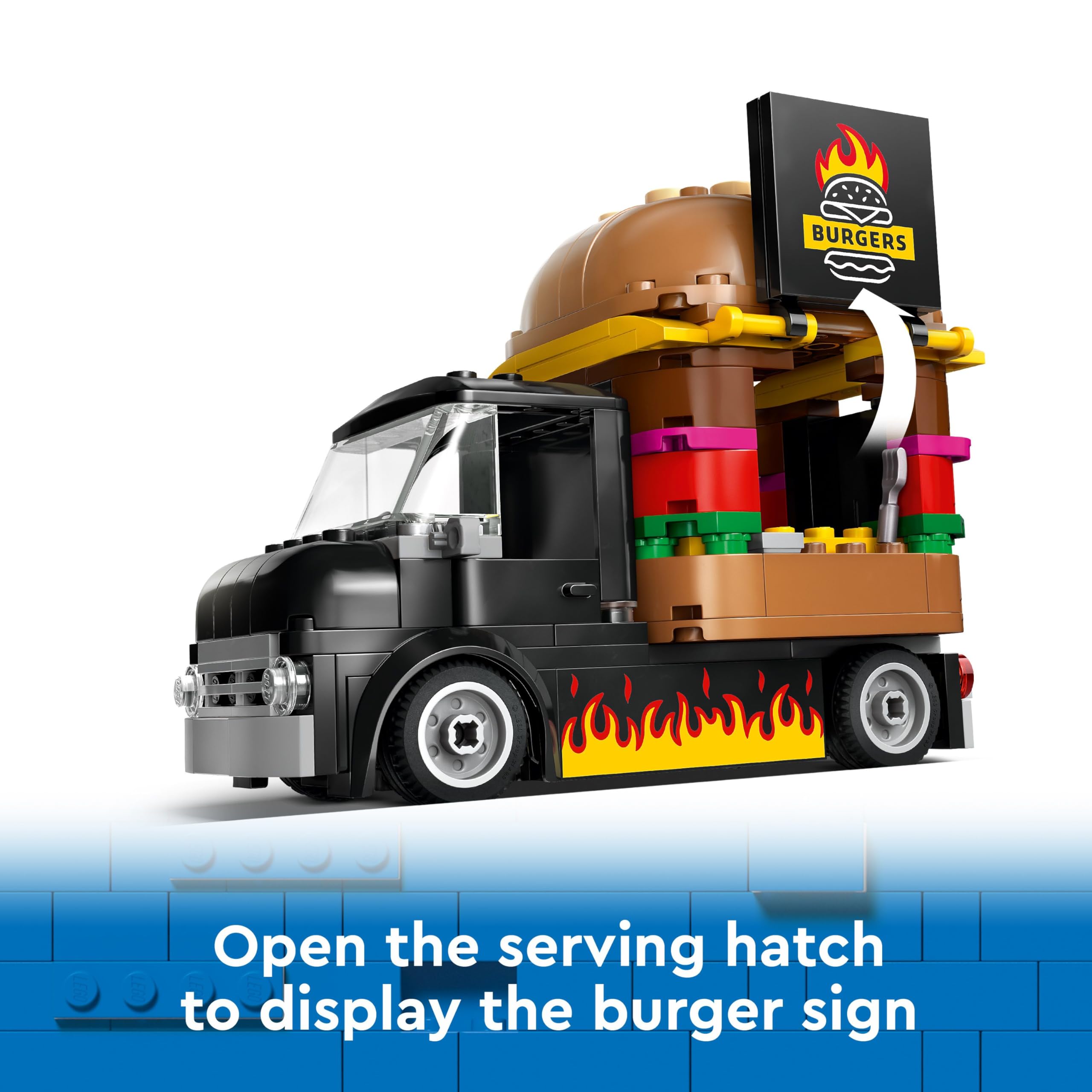 LEGO City Burger Van Building Set 60404 | Ages 5+ 4