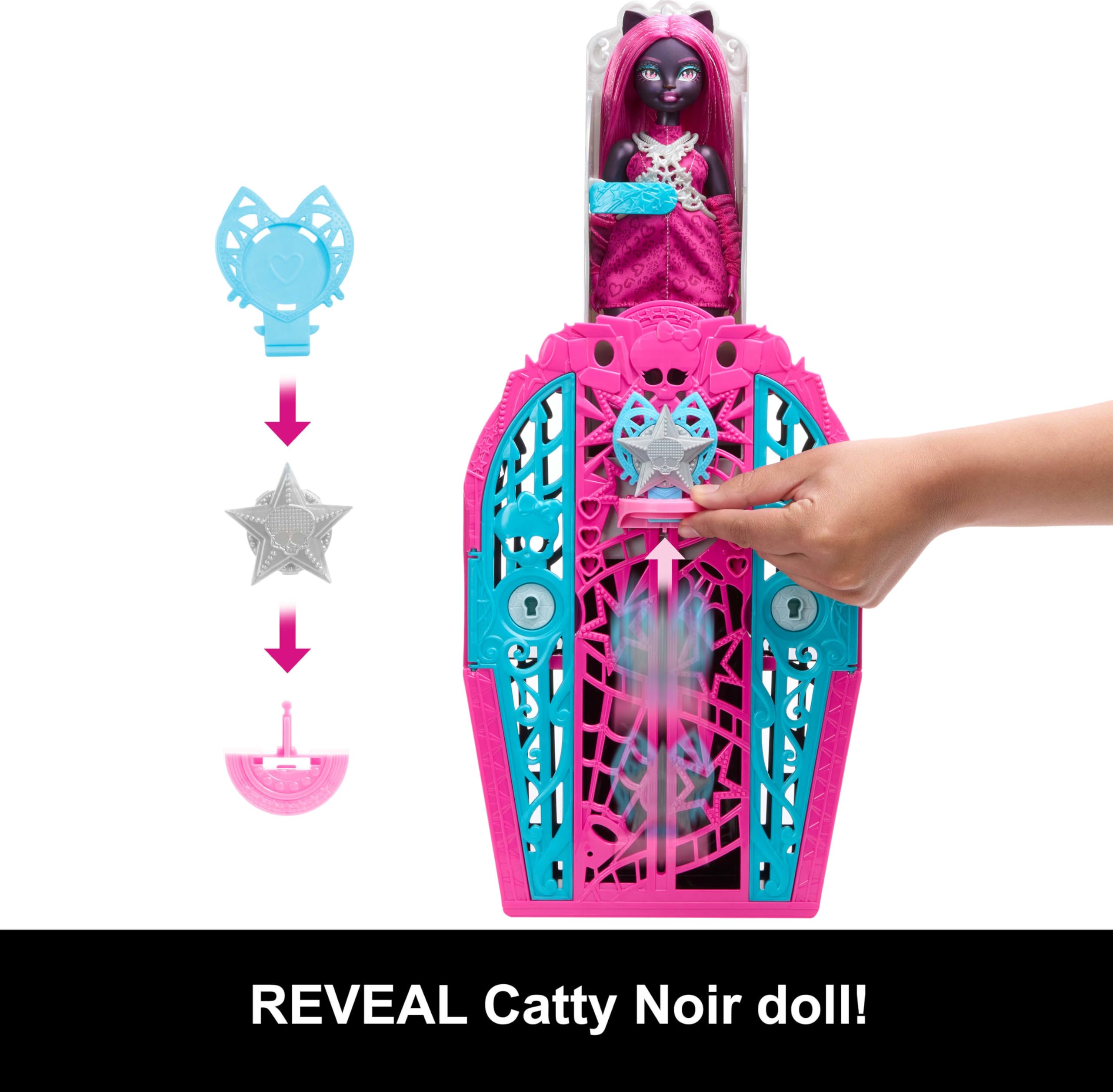 Monster High Skulltimate Secrets Doll & Closet Playset - Catty Noir Hauntlywood Mysteries 3