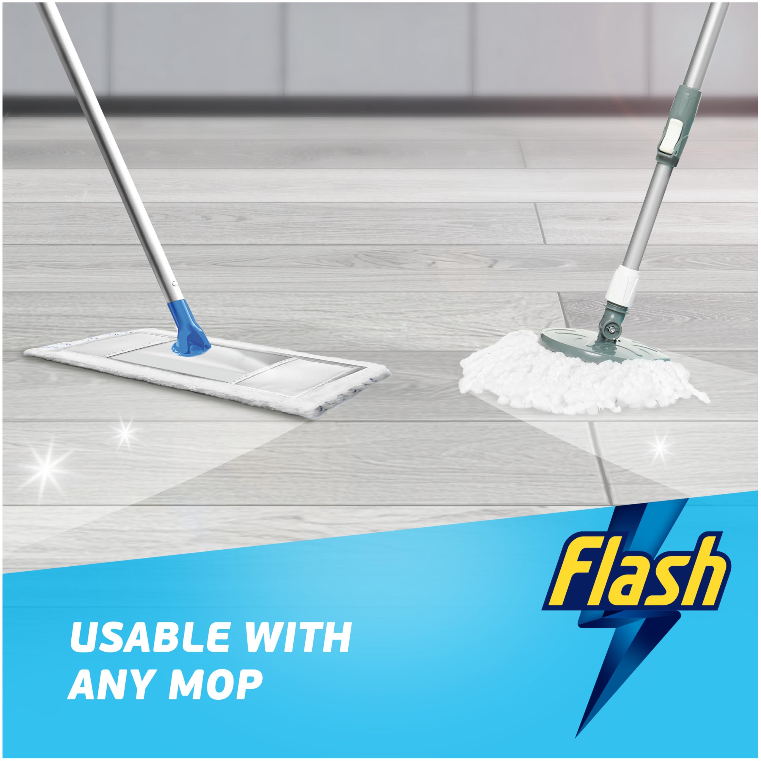 FLASH Direct to Floor All Purpose Floor Cleaner - Lemon Zest Scent | 2x800ML (1.6L Total) 5