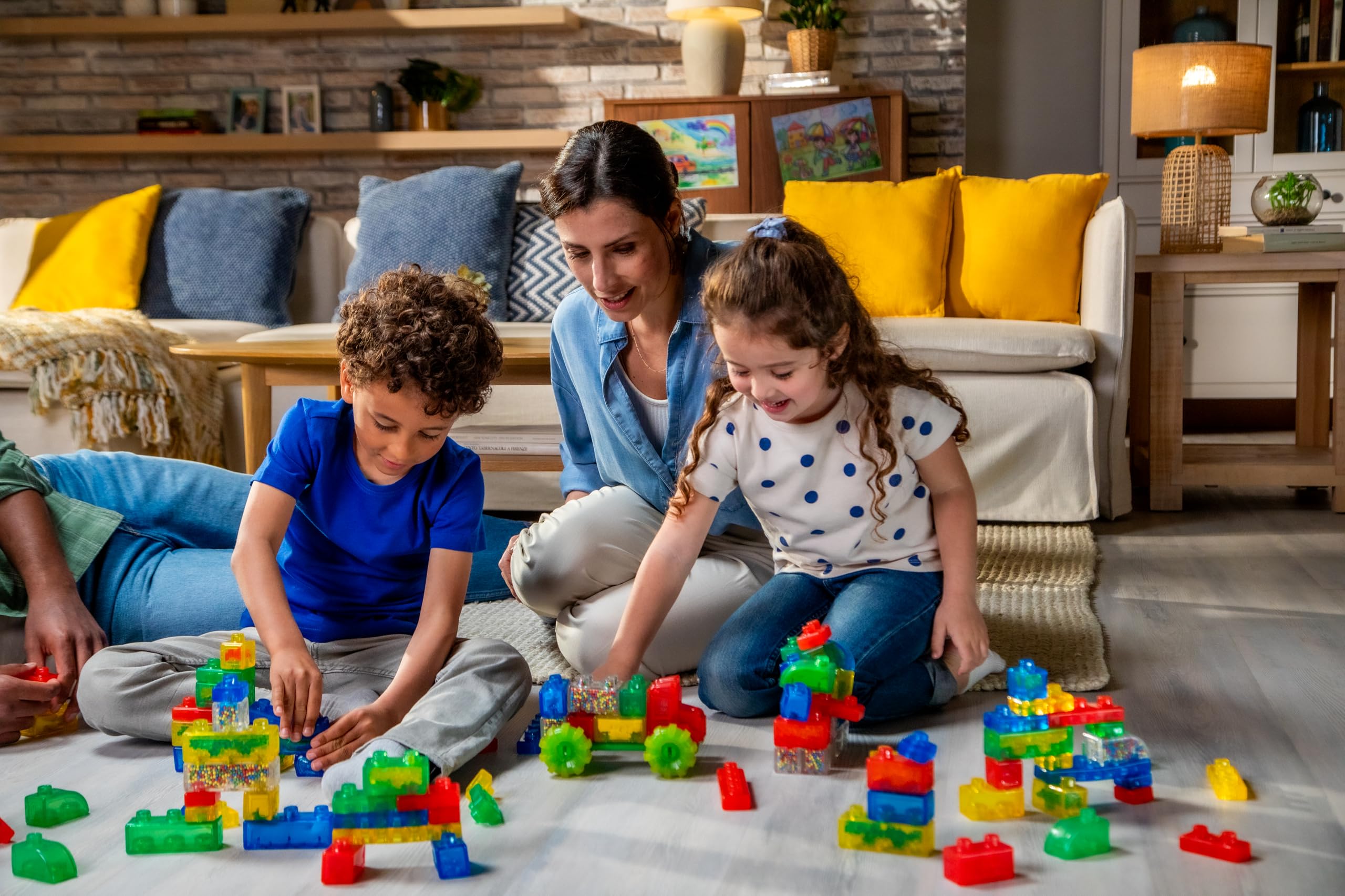Jelly Blox Newbie Kit - Squishy Building Blocks for Toddlers 2+ 12
