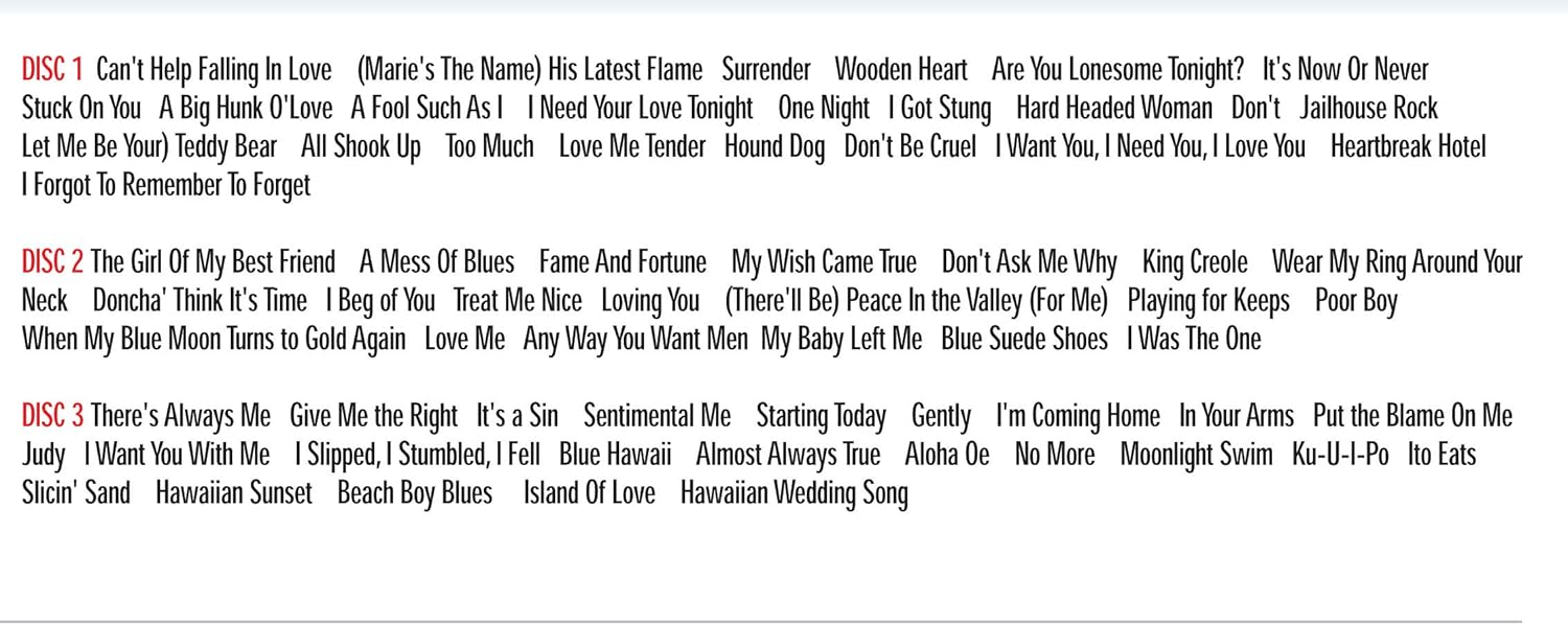 The King - The Platinum Collection [Audio CD]