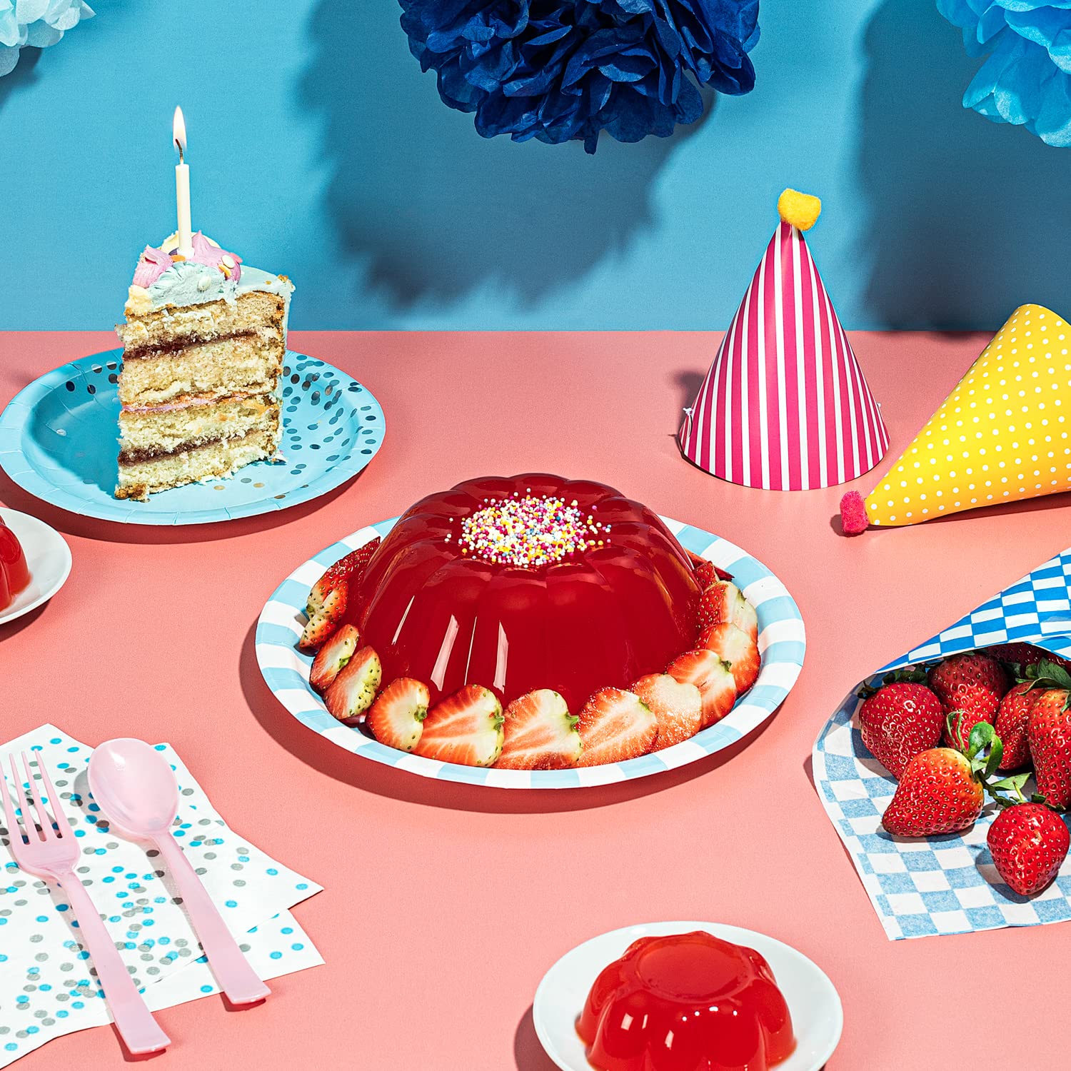 Wibble Natural Crystals 8-Pack Variety Jelly Powder - Plant-Based, Low Sugar, Low Calorie Vegan Jelly, 4 Flavors 6