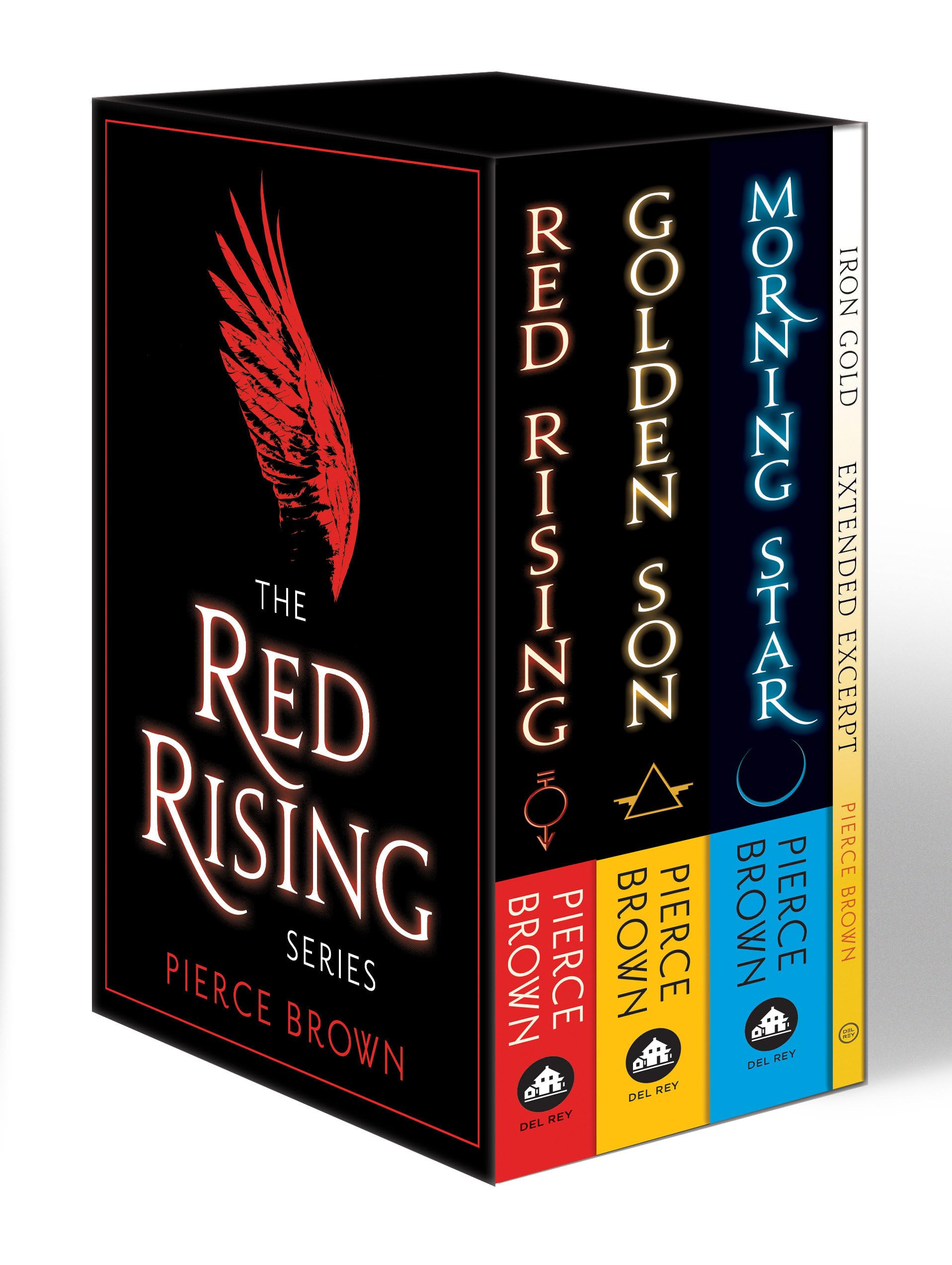 Del Rey Red Rising Saga Box Set: Red Rising, Golden Son, Morning Star + Iron Gold Excerpt [Paperback]