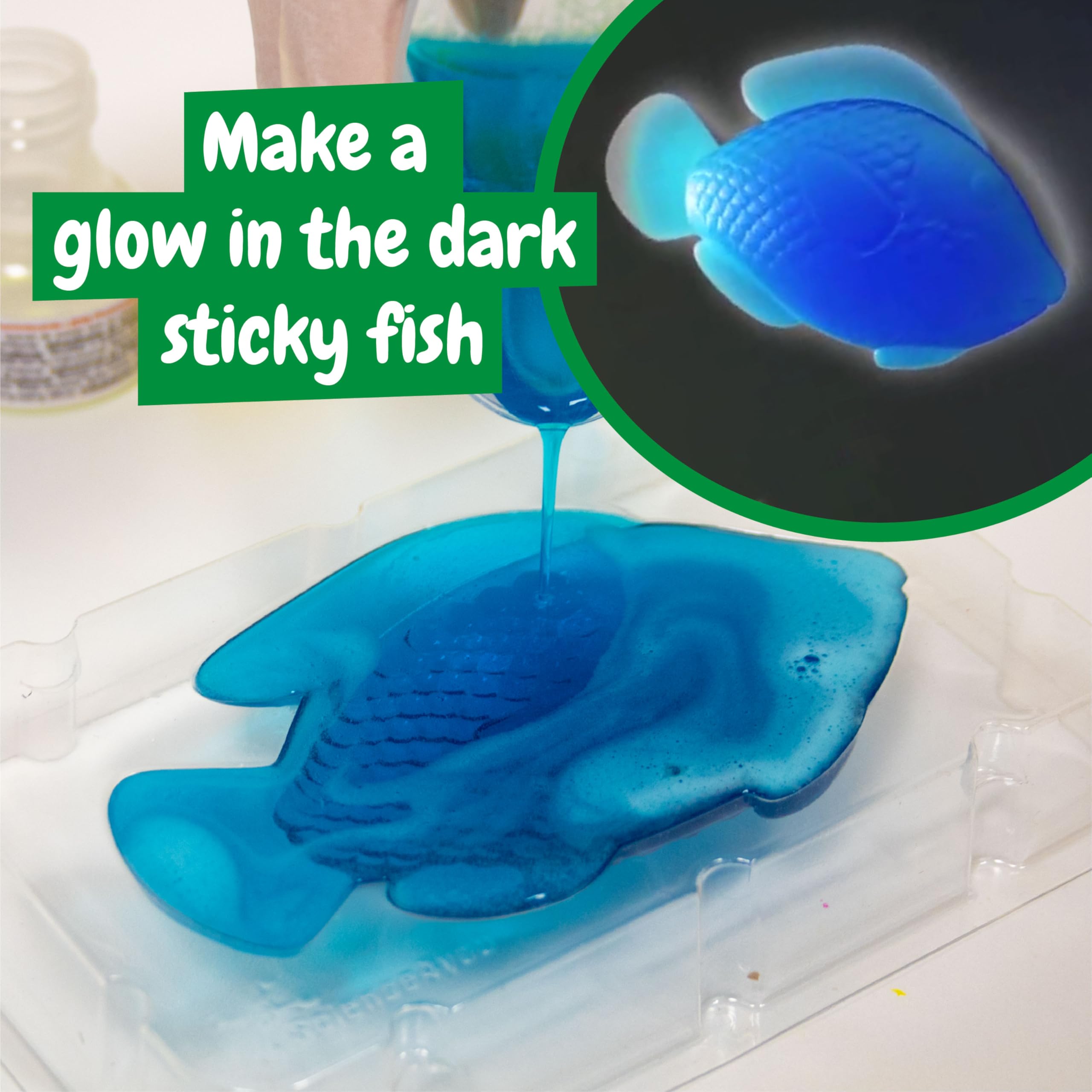 Science4you Slime Lab for Kids with Glow in the Dark - 20+ Activities STEM Kit 11