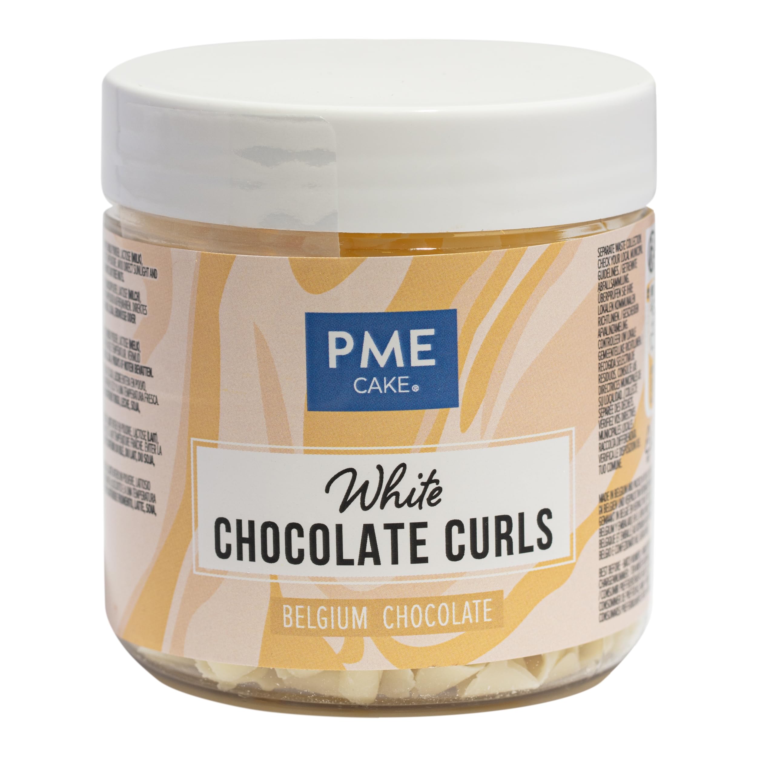 PME - Belgian White Chocolate Curls Baking Decoration 85 g 7