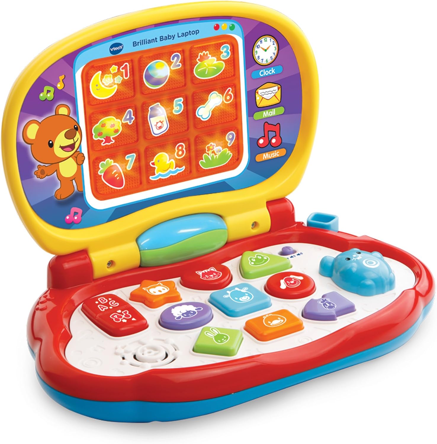 VTech Baby Laptop - Educational Learning Toy with Light-Up Screen & Music for 6 Months+