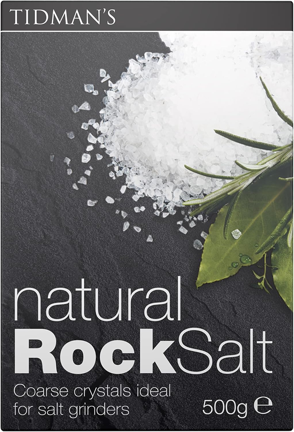 Tidmans Natural Rock Salt, 500 g