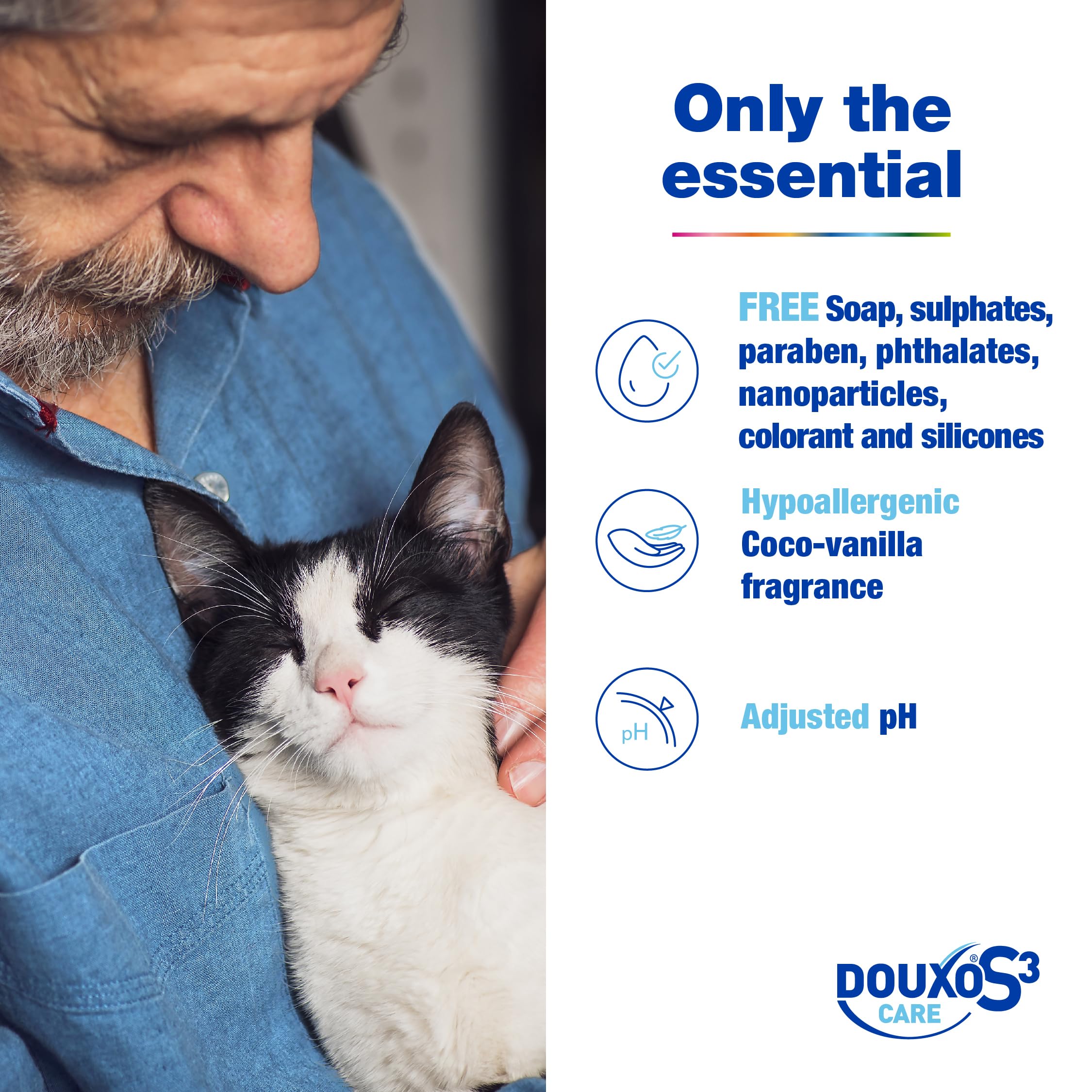 Douxo S3 CARE Ear Cleaner for Cats & Dogs - 60ml | Vet-Recommended | Ophytrium Formula 3