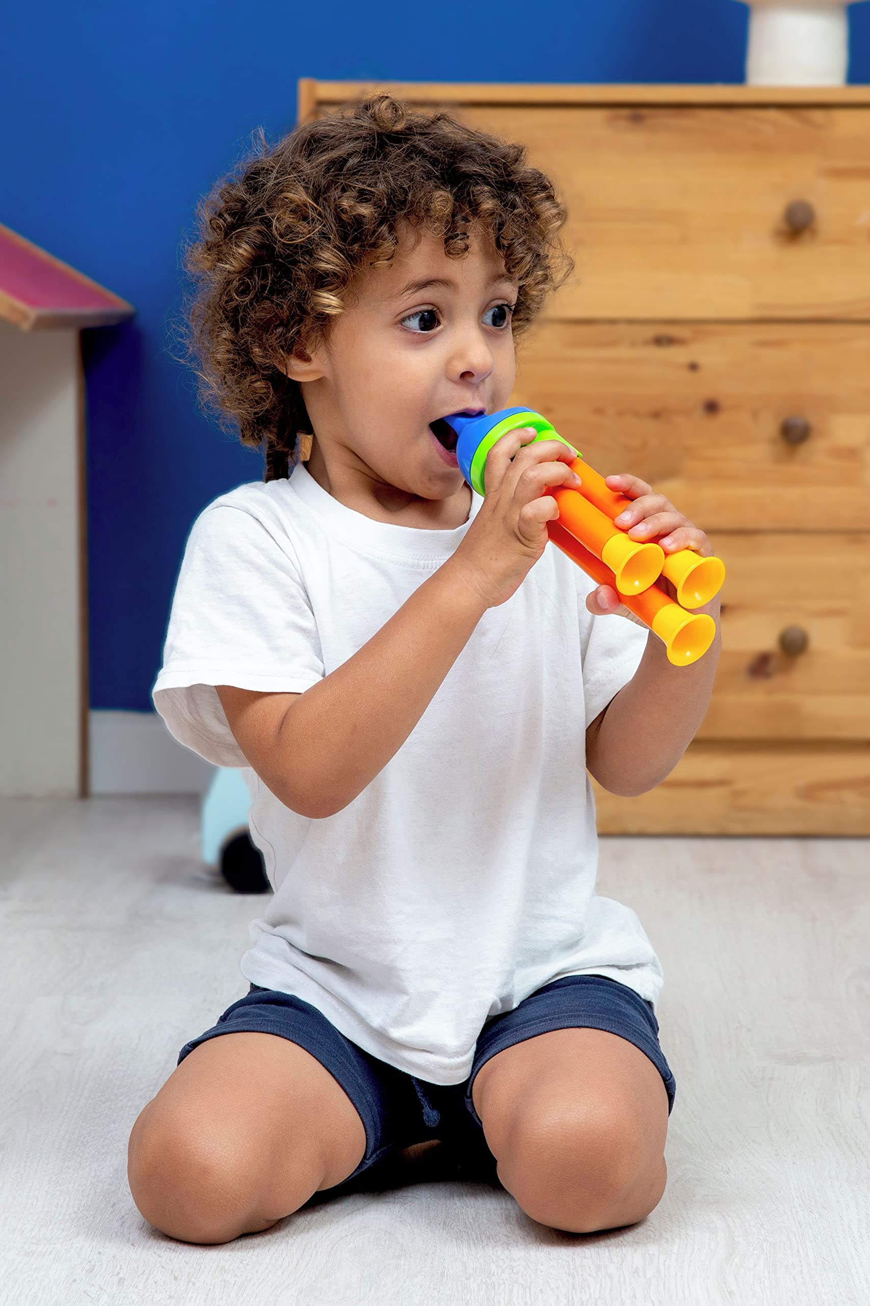 Halilit Train Whistle Musical Instrument - 3 Tones, Educational Toy for Ages 2+ 3