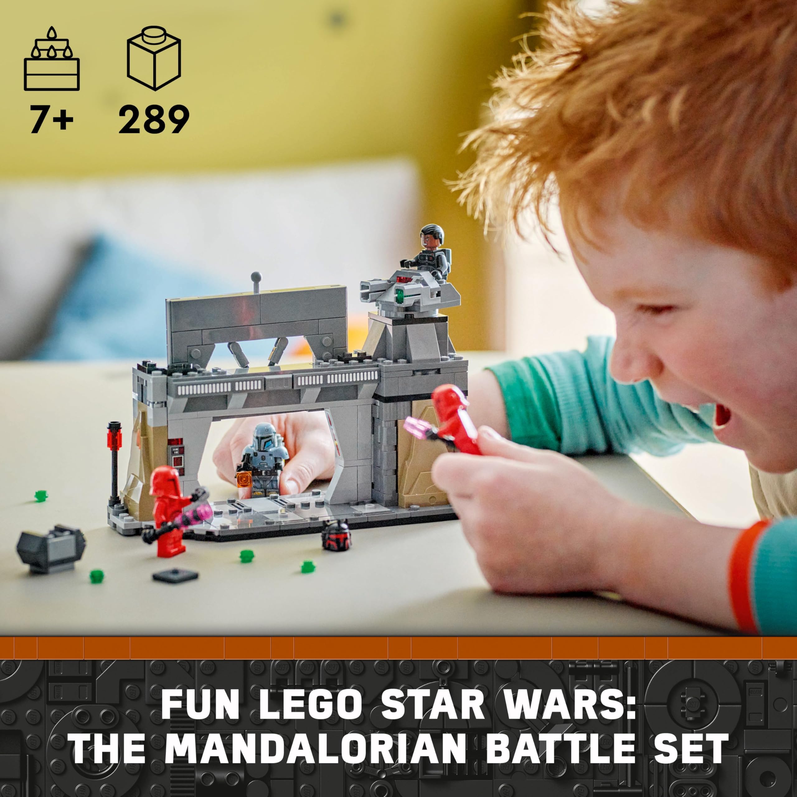 LEGO Star Wars: The Mandalorian Paz Vizsla and Moff Gideon Battle Set - 289-Piece Building Playset for Ages 7+ 5