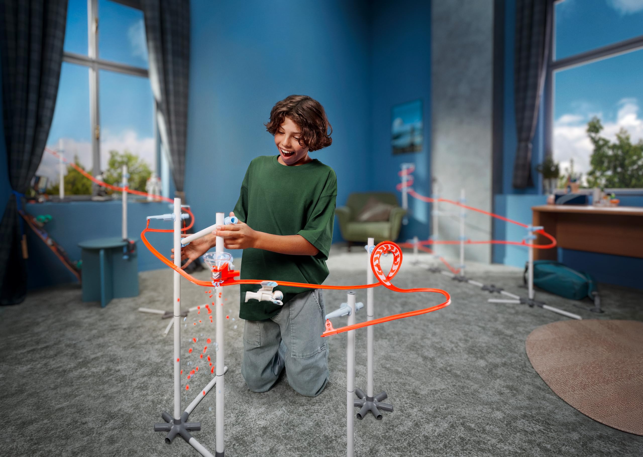 Sky Trails Looping Construction Toy - Build Spectacular Racing Tracks with Action-Packed Stunts 15