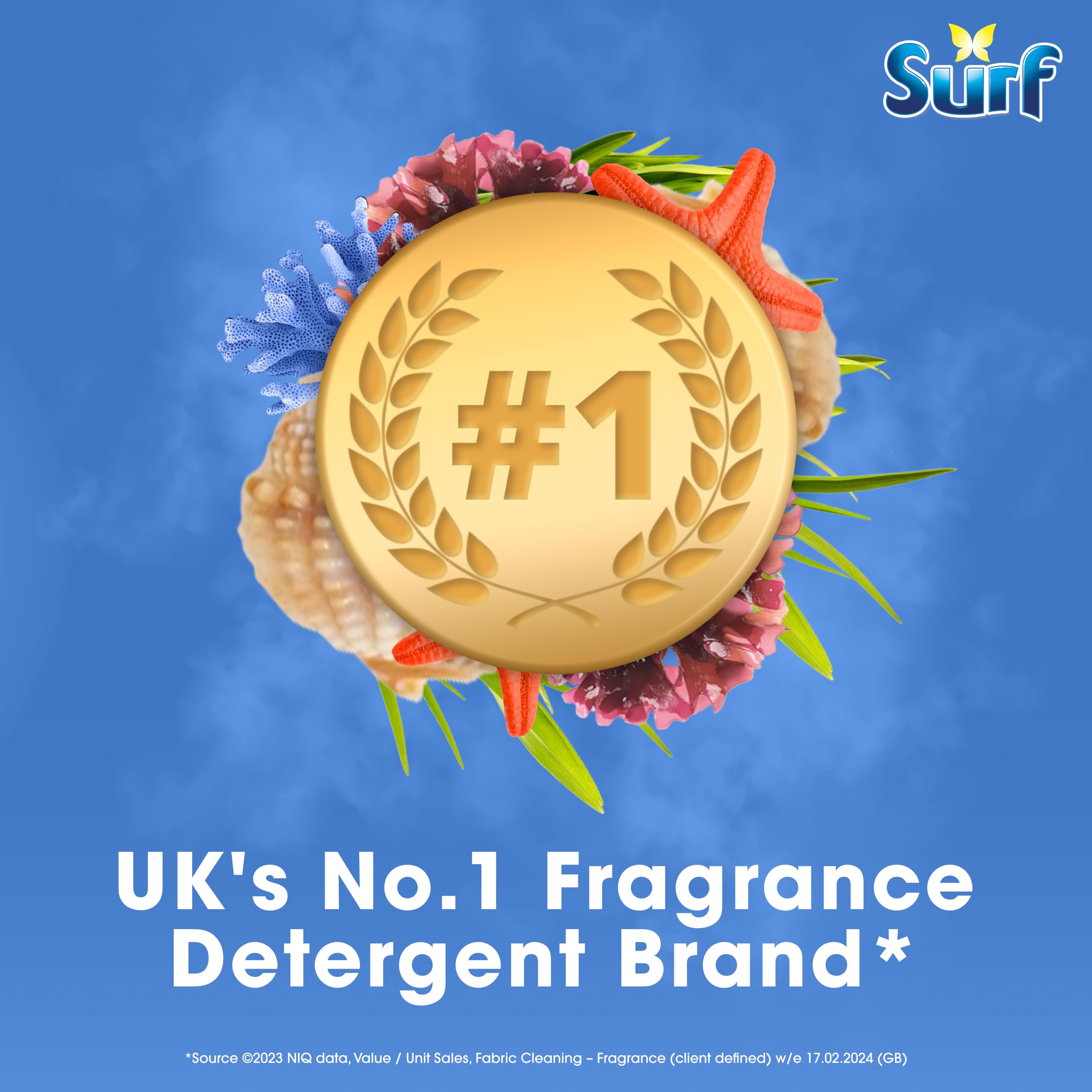 Surf - Deep Sea Laundry Washing Liquid Detergent (648 ml) 4