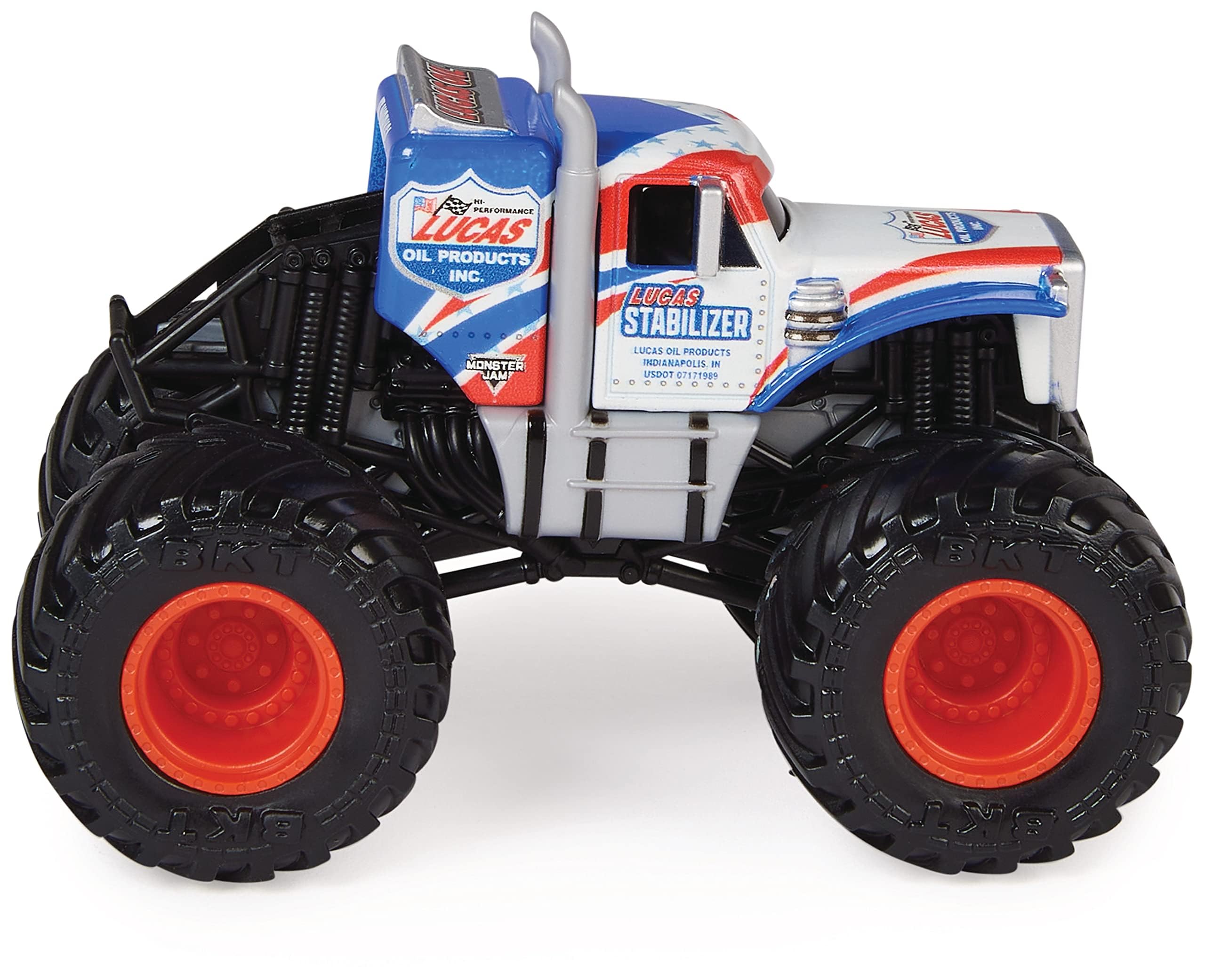 Monster Jam 1:64 Scale Die-Cast Monster Truck - Assorted Designs for Kids 3