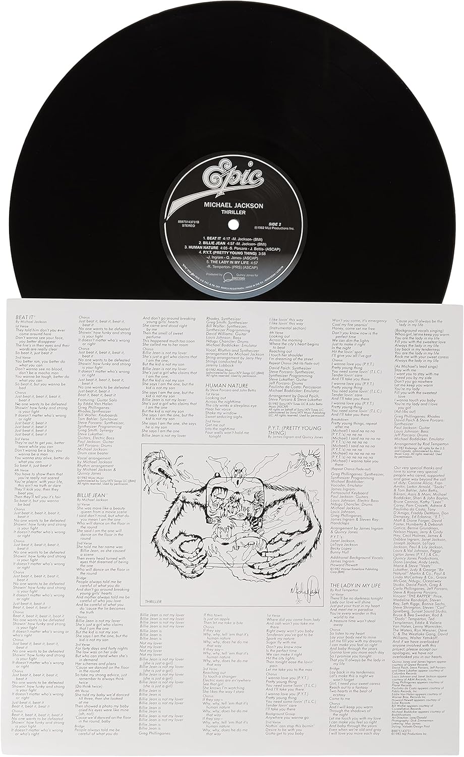 Michael Jackson - Thriller Vinyl 5