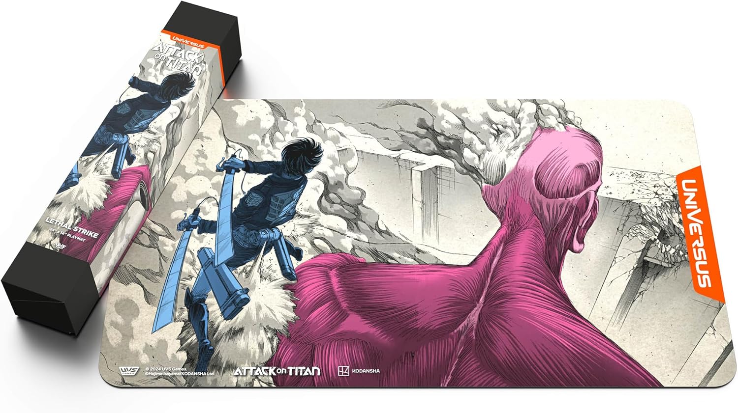 UniVersus Attack on Titan: Origins of Power Lethal Strike Playmat 24 x 14 5