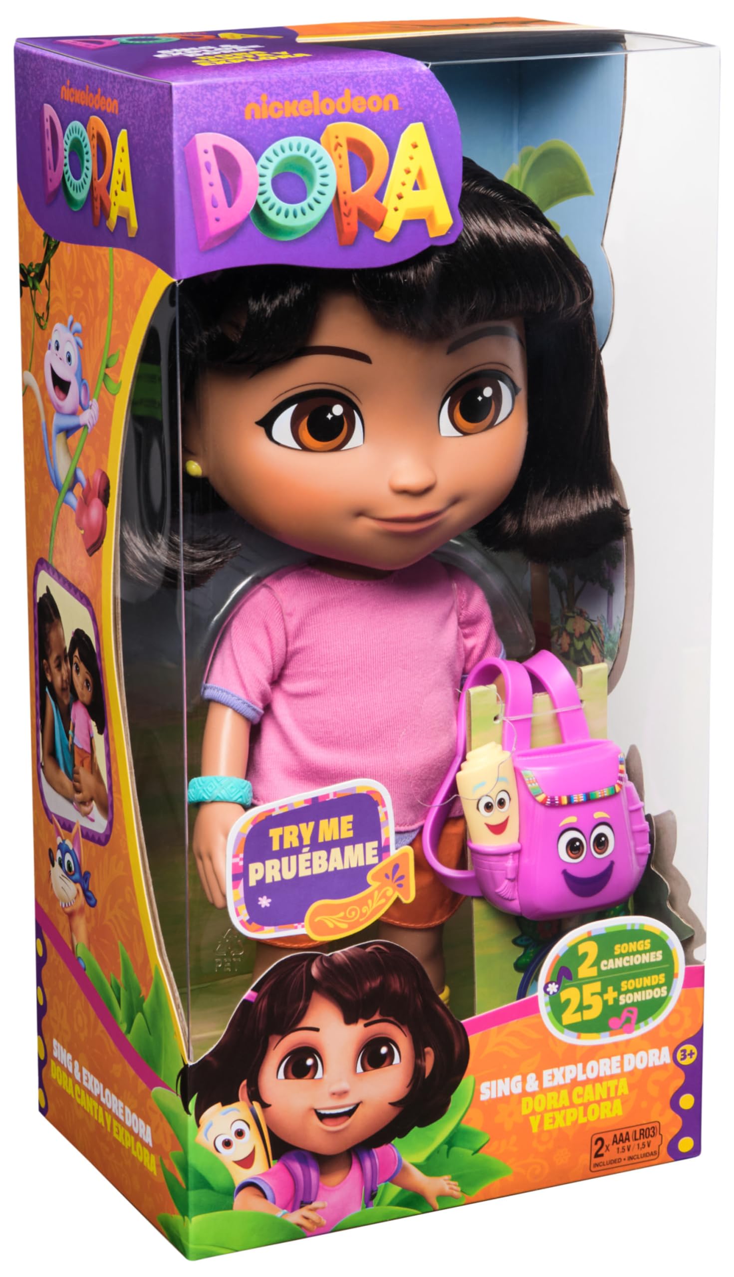 Sing & Explore Dora Doll - Interactive Musical Doll with Bilingual Phrases & Accessories 10