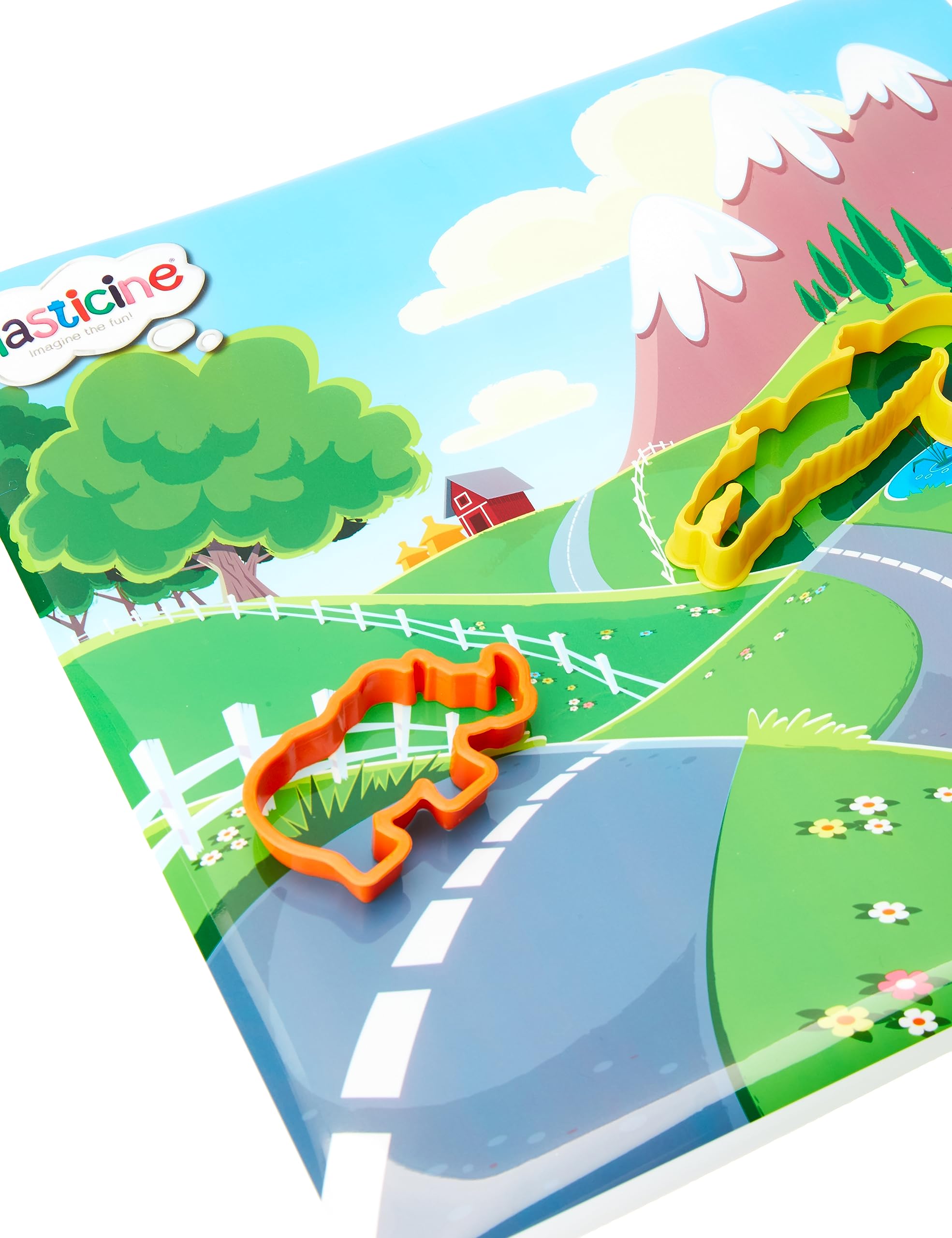 Plasticine Uber Tubes Modeling Clay - 16 Colors, Never Dries, Ages 5+ 3